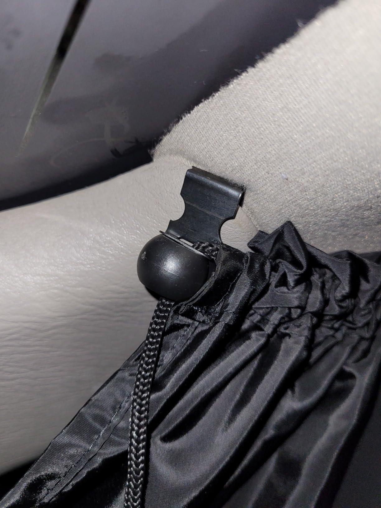 PAMASE Set of 3 Car Window Shades - 95% Light Blocking Sunshades, 1 Privacy Divider Curtains & 2 Side Window Covers, Wide Sedan SUV Accessories for Kids Baby Travel Camping Nap Sleeping customer photo 1