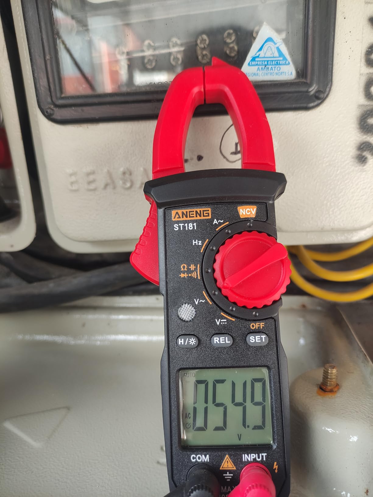 ANENG Digital Clamp Meter Multimeter Tester 4000 Counts with NCV Amp Ohm Volt Measures AC Current, AC/DC Voltage,Capacitance, Resistance, Diodes, Continuity Frequency Backlight Electrican Tools customer photo 1