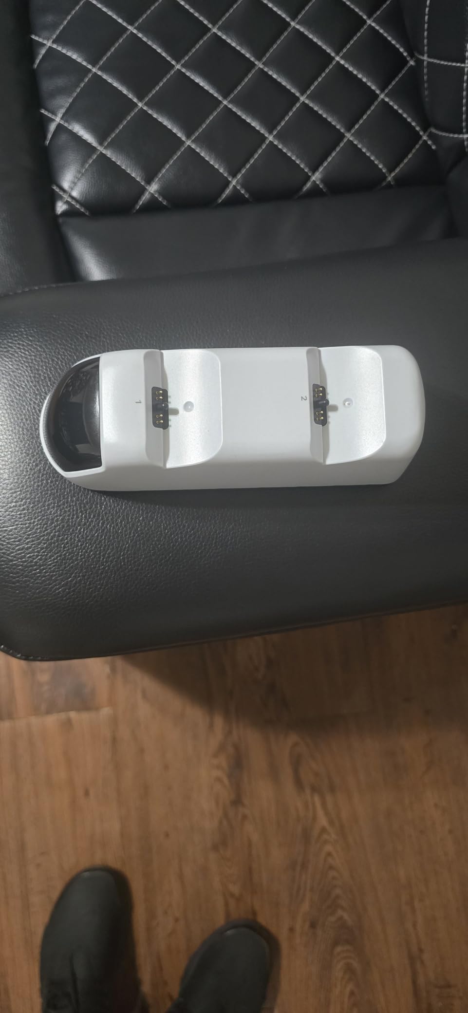 Controller Charging Station for PlayStation 5 Dualsense Controller with Dual Stand Charger Dock, Upgrade Charger for PS5 Accessories Fast Charging Cable, Charging Station Black for PS5 customer photo 1