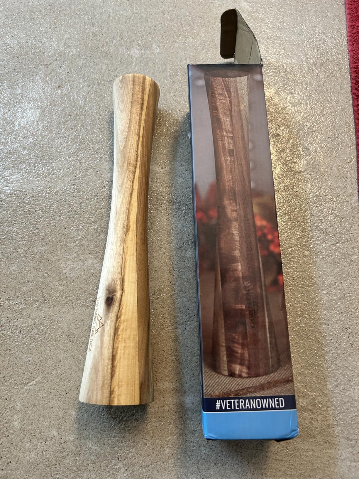 Brewing America Acacia Wood Vegetable Fermentation Tamper - Cabbage Sauerkraut Pounder - Fermenting Food Tool Packer Stomper 12 inches for Mason Jars customer photo 1