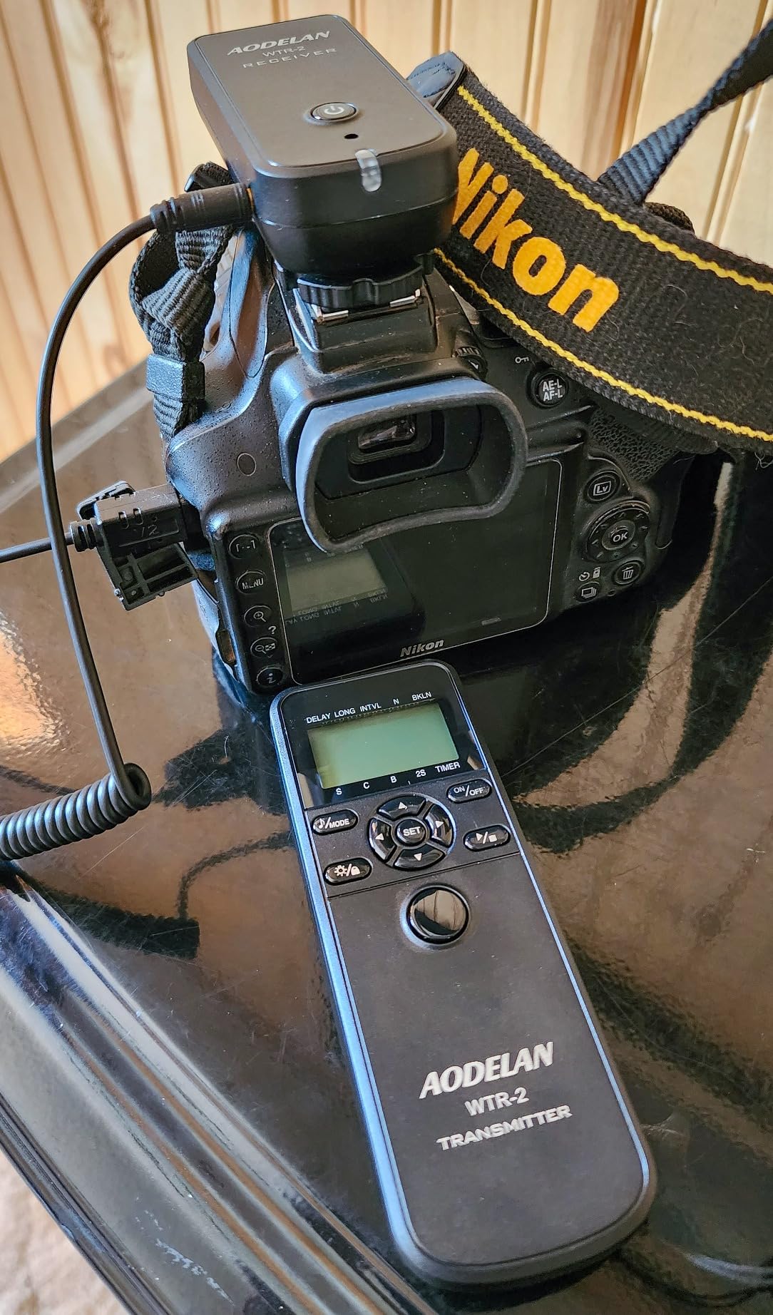 Camera Wireless Remote Shutter Release, Long Exposure Timelapse Remote Control Compatible with Canon 6D Mark II 7D 7D Mark II 5D Mark IV; Replaces Canon RS-80N3 Shutter Release Cords customer photo 2