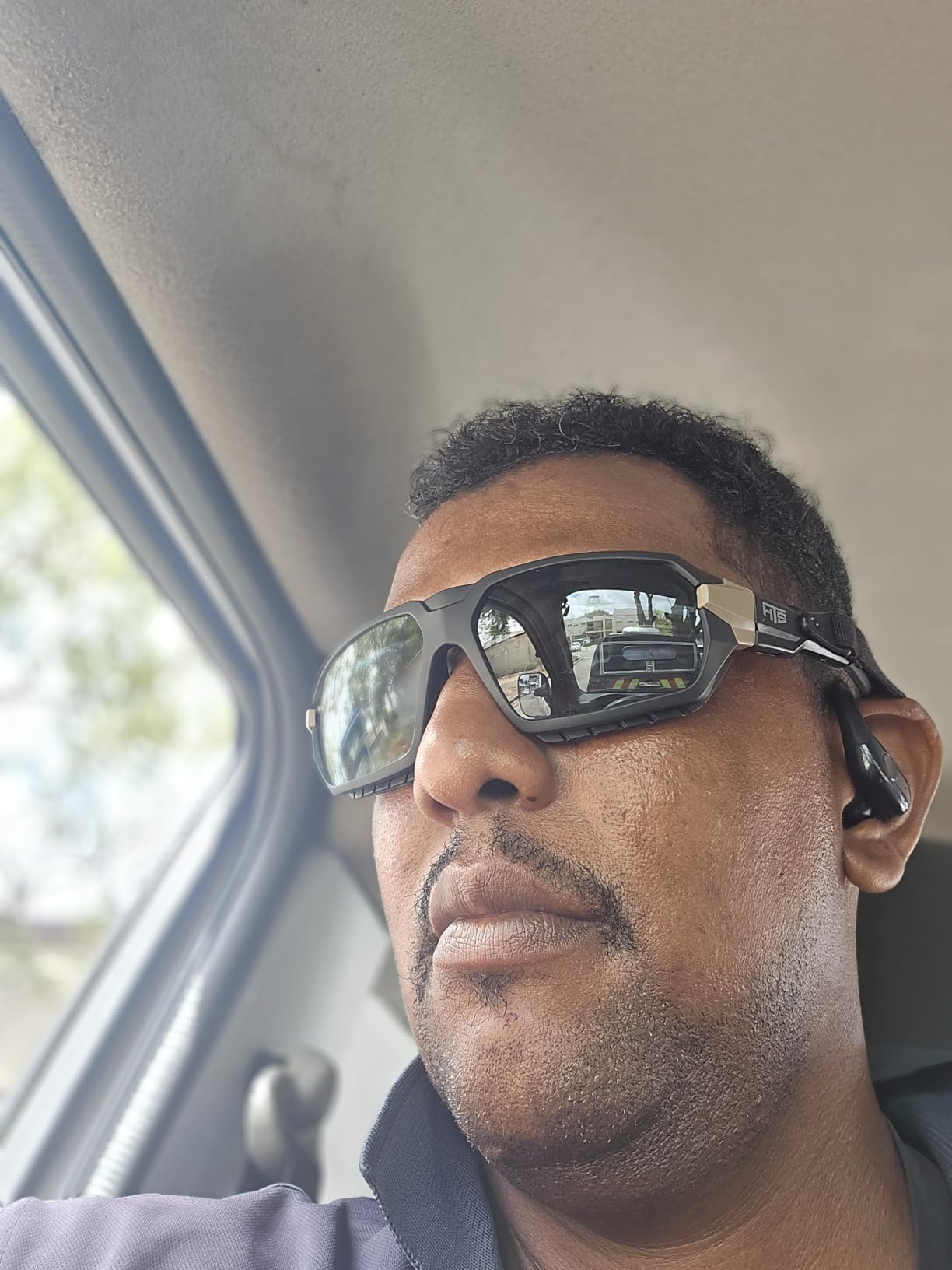 HTS HUNTERSKY Ballistic Tactical ANSI Z87.1+ Impact Protection Anti Fog Shooting Glasses Military Grade Airsoft Range customer photo 2