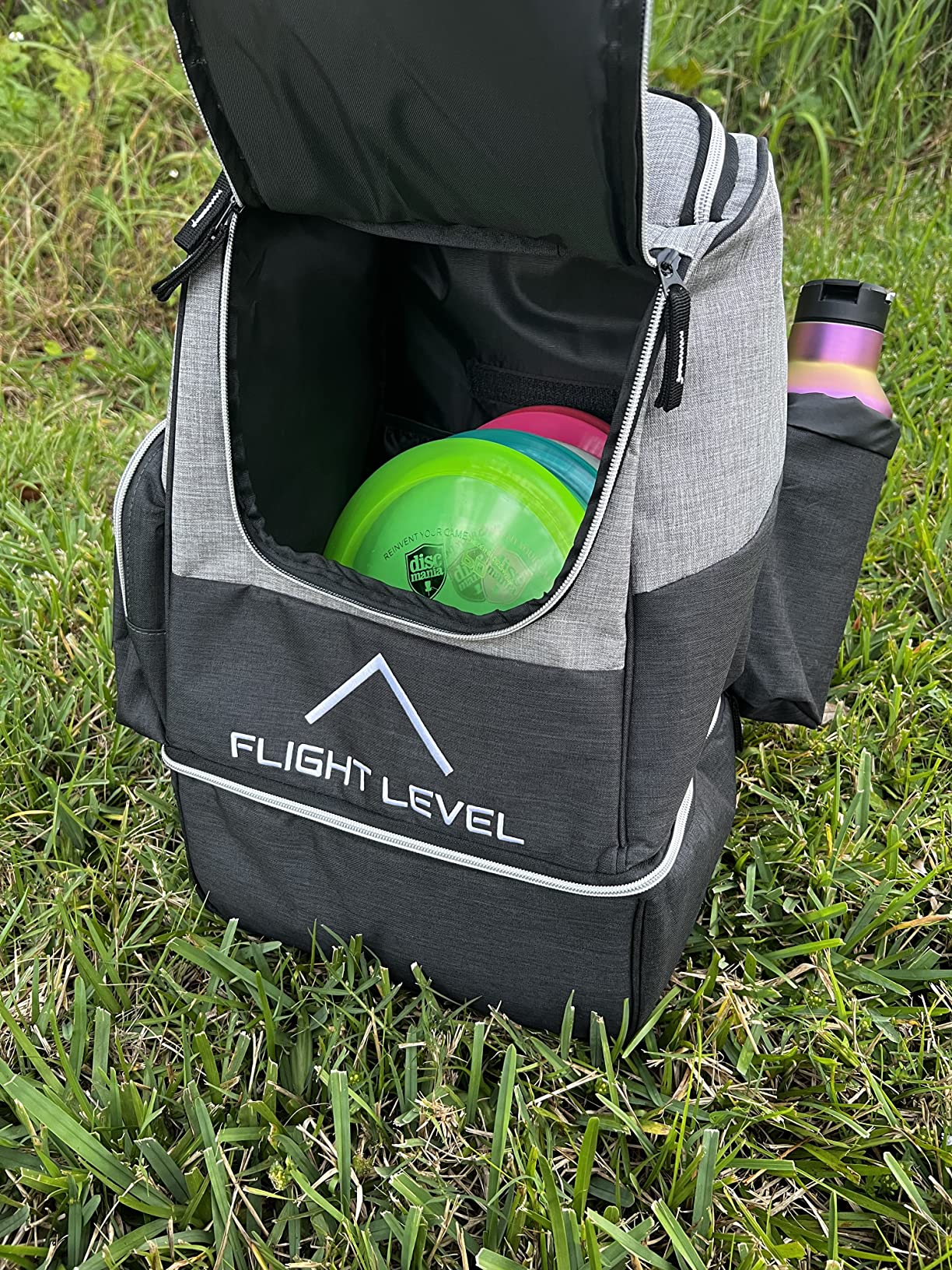 Flight level Disc Golf Backpack with Insulated Cooler | Frisbee Disc Golf Bag | Large Capacity up to 20 Discs customer photo 2