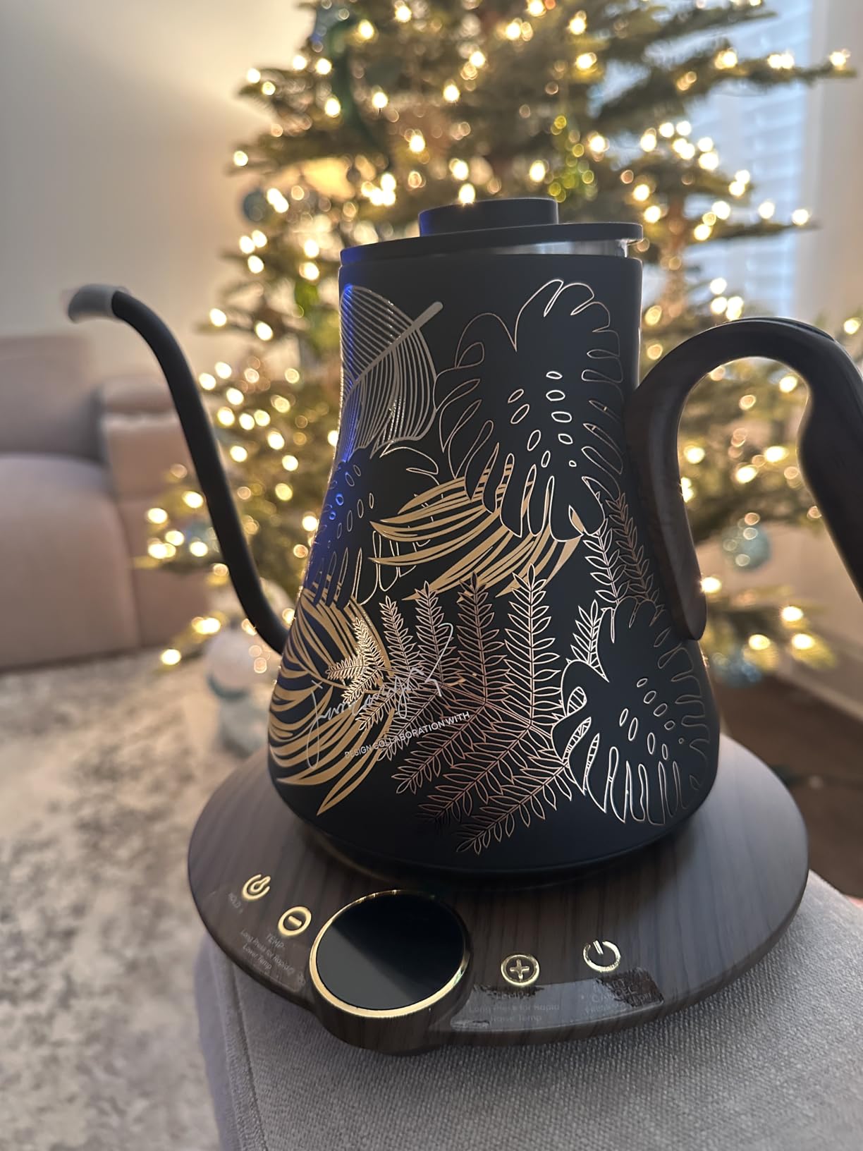 INTASTING Gooseneck Electric Kettle with ±1℉ Temperature Control 0.9 Liter customer photo 2