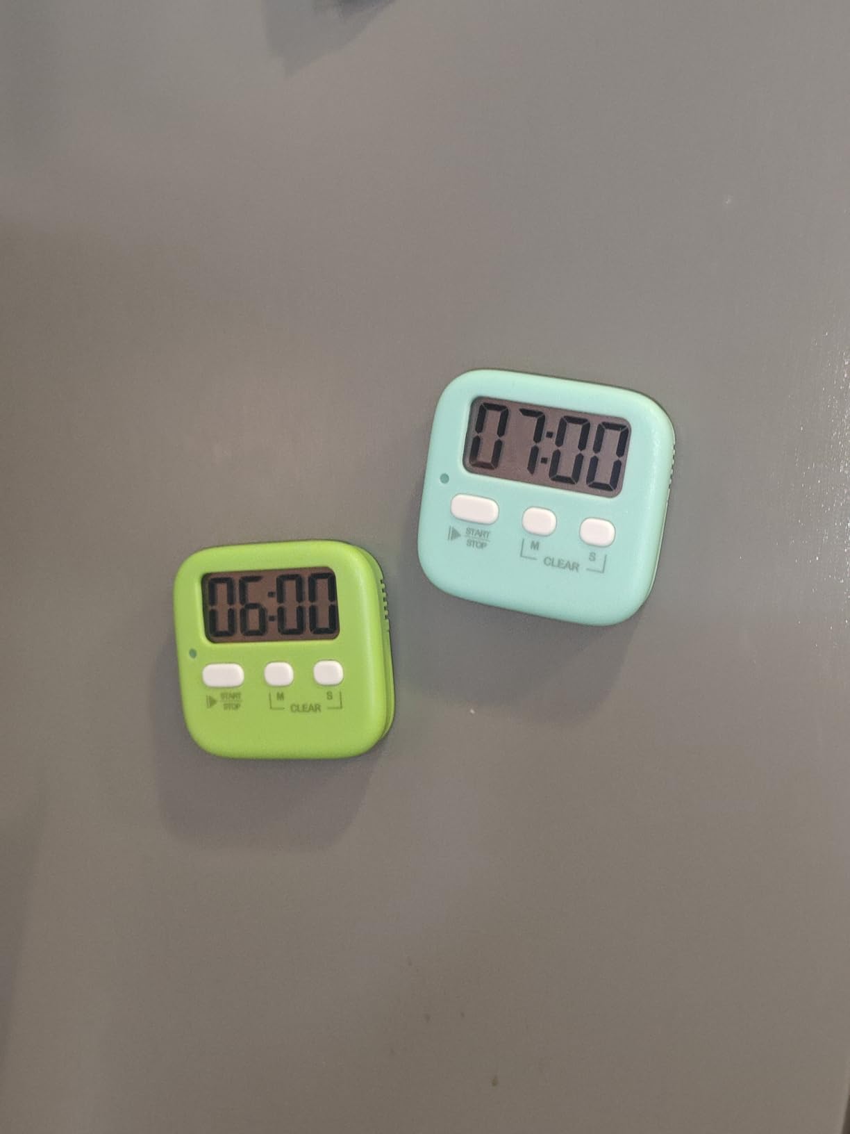 Antonki 2 Pack Digital Timer for Kids, Magnetic Countdown Kitchen Timers for Cooking, Egg, Classroom, Teacher, Exercise, Study, Oven - Battery Included customer photo 2
