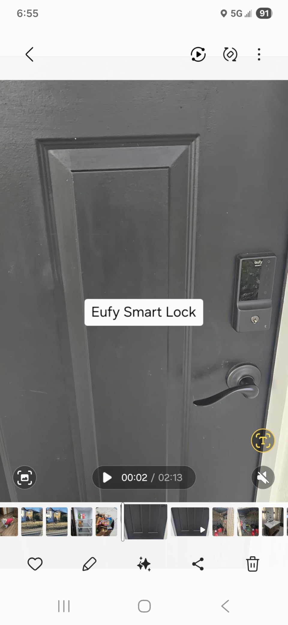 eufy Security Smart Lock C210 - Keyless Entry Door Lock with Built-in WiFi customer photo 1