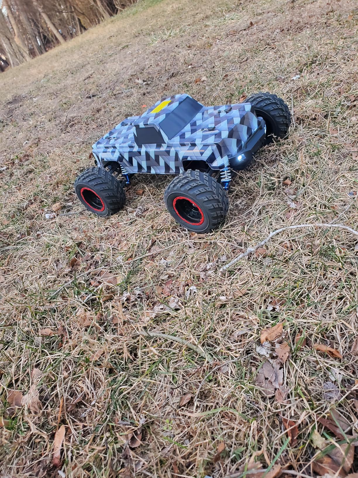 HAIBOXING 1/12 Scale Brushless RC Cars 903A, 4X4 Off-Road RC Monster Truck with Fast Remote Control of 55KM/H Top Speed, Hobby Grade RTR RC Vehicles All Terrain for Adults, Boys customer photo 2