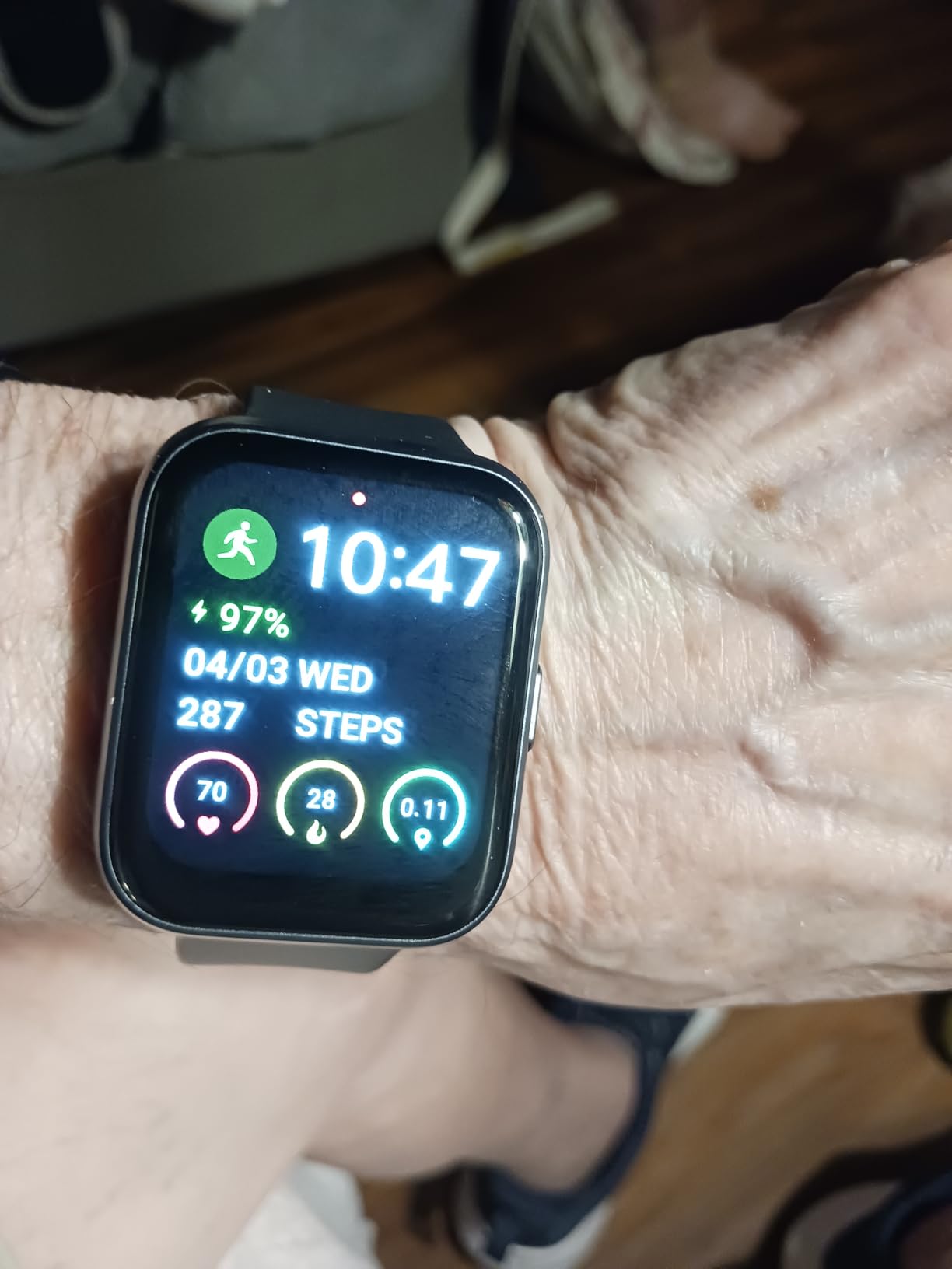 Tensky Smart Watch for Men/Women Android & iPhone, Alexa Built-in, 1.8