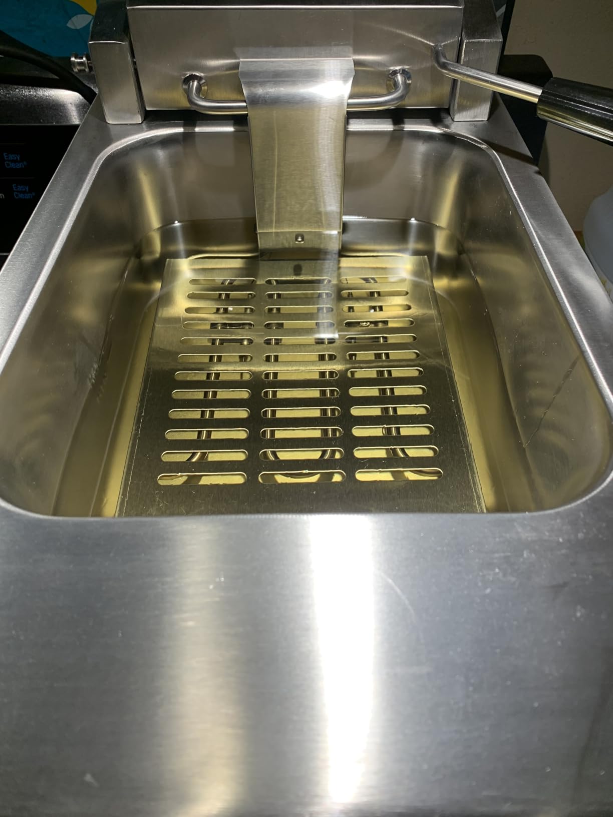 CROSSON 6L Electric Countertop Deep Fryer Extra Large with Drain,Timer,Basket and Lid for Restaurant Use 120V,1800W Commercial Deep Fryers customer photo 1