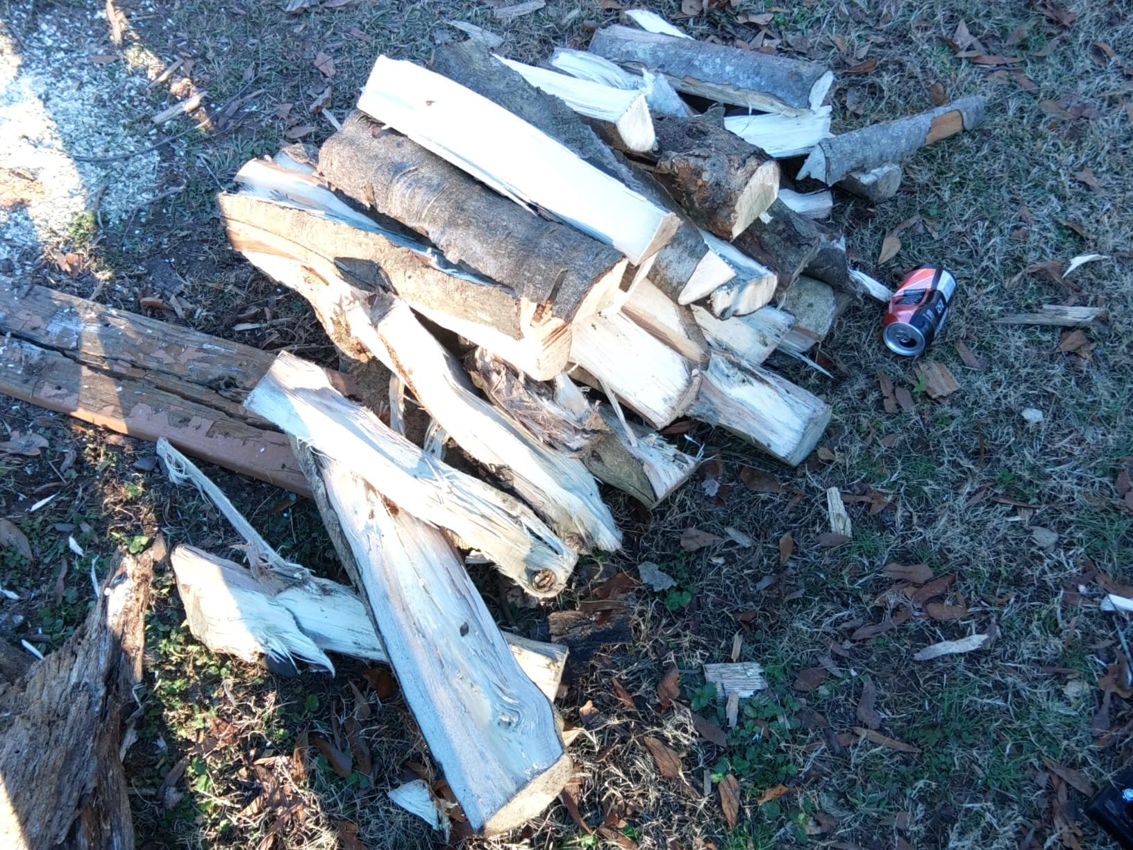 SuperHandy Portable 25 Ton Gas Log Splitter with 7HP Engine, Bucher Gear Pump, and Horizontal/Vertical Half Beam Steel Wedge for Firewood Splitting and Forestry Harvesting customer photo 2