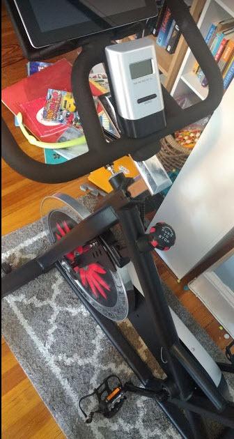 JOROTO Exercise Bike, Magnetic Stationary Bikes for Home with 40LBS Flywheel customer photo 1