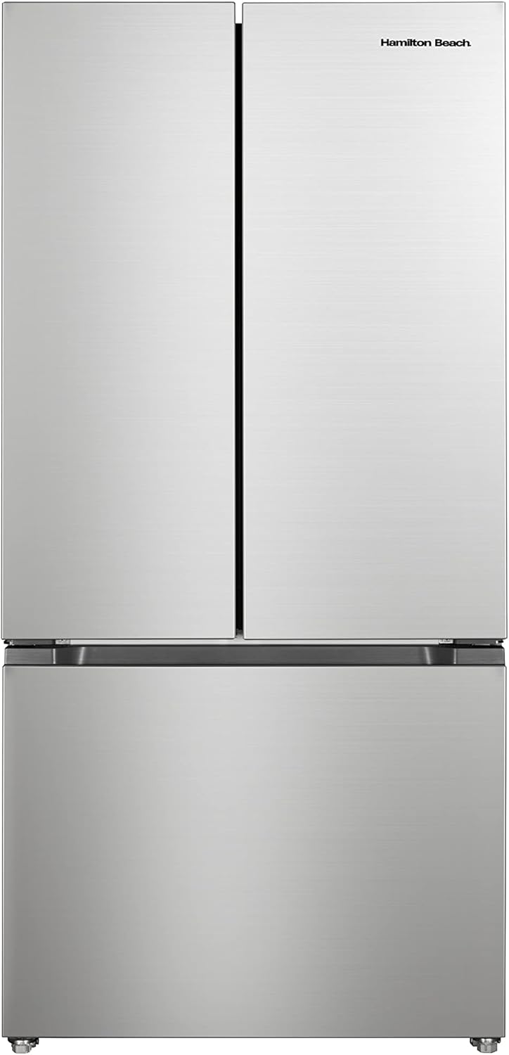 Hamilton Beach HBF1662 French Door Full Size Counter Depth Refrigerator with Freezer Drawer, 16.6 cu ft, Stainless customer photo 2