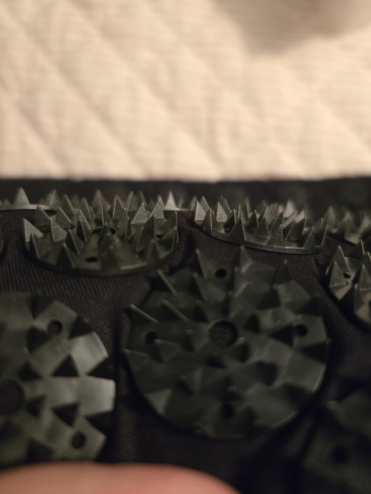 ProsourceFit Acupressure Mat and Pillow Set for Back/Neck Pain Relief and Muscle Relaxation customer photo 2