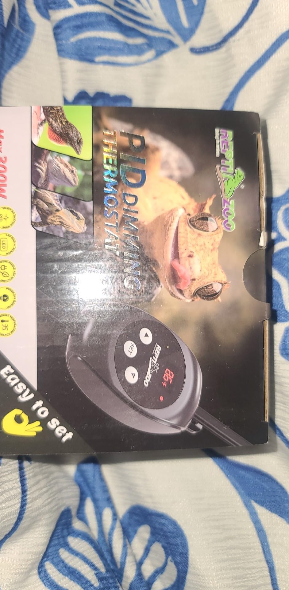 REPTIZOO Dimming Thermostat, PID Temperature Controller with Memory Function, Reptile Thermostat for Reptile Heat lamp, Specifically Designed for Light Heat Bulbs & Heaters customer photo 1