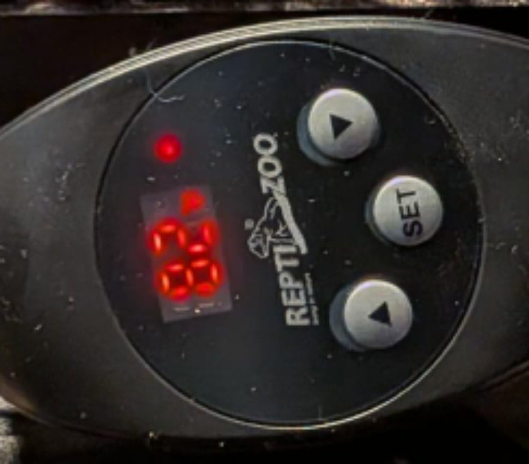 REPTIZOO Dimming Thermostat, PID Temperature Controller with Memory Function, Reptile Thermostat for Reptile Heat lamp, Specifically Designed for Light Heat Bulbs & Heaters customer photo 2