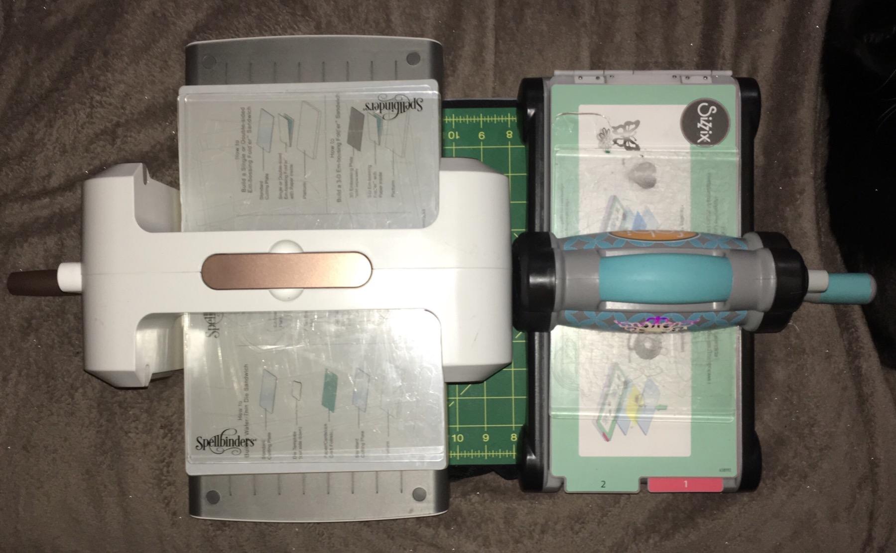 Spellbinders Platinum Die Cutting and Embossing Machine (6 Inch Platform + Universal Plate System) customer photo 2