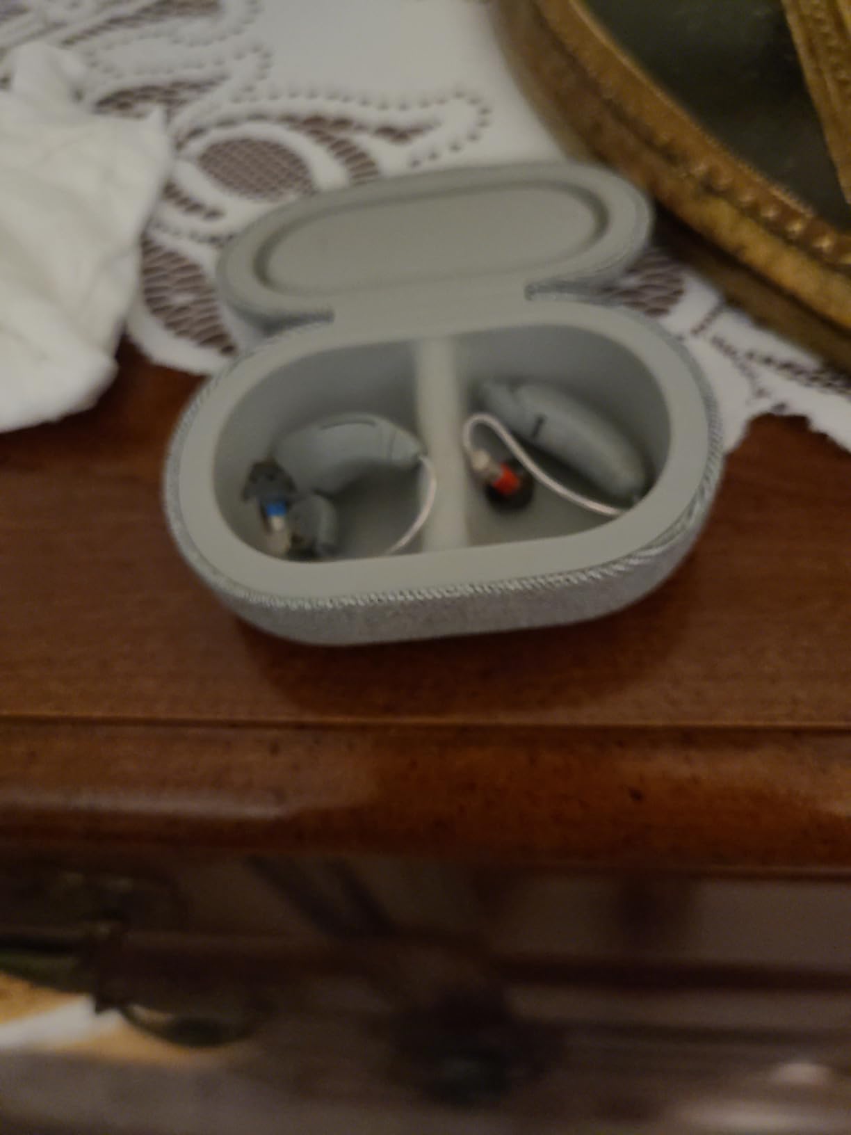 Lexie B1 OTC Hearing Aids Powered by Bose - Bluetooth Enabled Hearing Aids with Invisible Fit and All Day Comfort, App Control, Noise Reduction and Self-Fit Solution, Replaceable Batteries, Gray customer photo 2