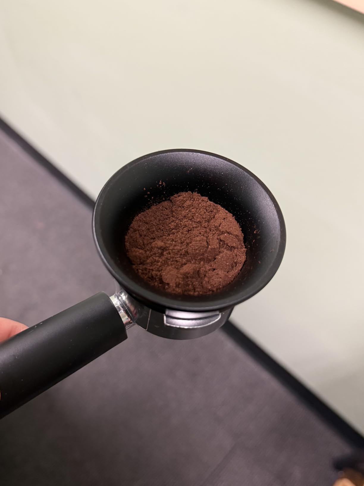 Zolunu Espresso Coffee Stirrer 5 Needles 0.4mm Espresso Distribution Tools, Natural Wood Handle and Stand (Walnut) customer photo 2