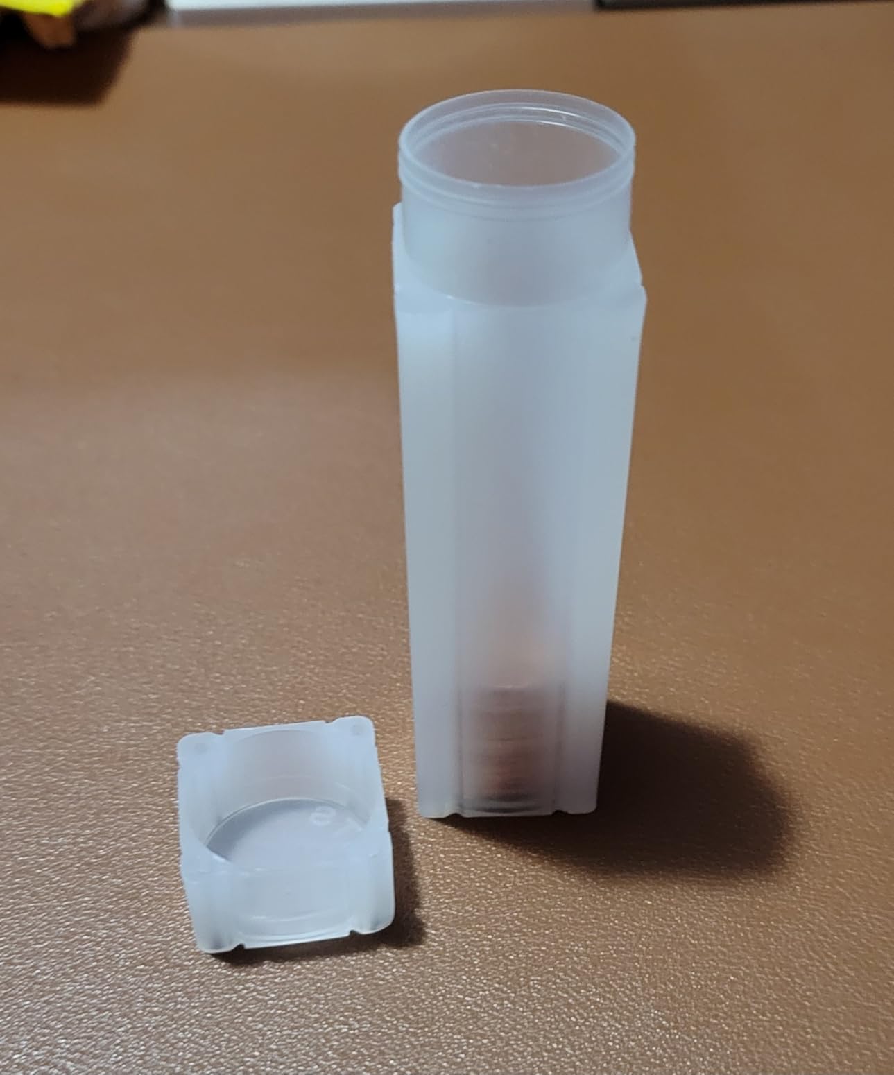 Lighthouse - Square Coin Tubes - Convenient Push Top, Virtually Unbreakable, Acid Free and Archival Quality - Coin Tubes for US Dimes, 10 Pack customer photo 2