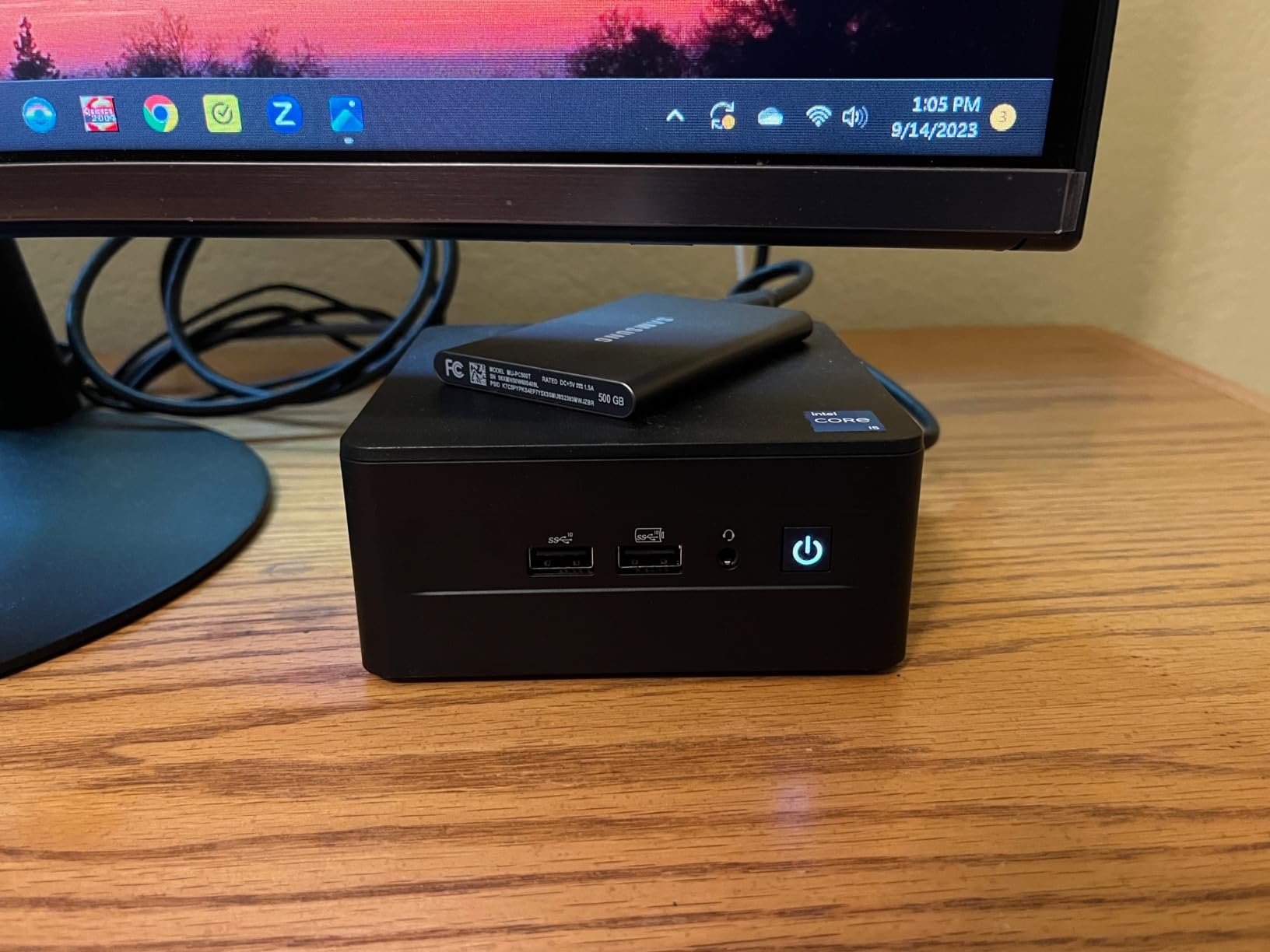 Intel NUC 12 Pro Business Mini Desktop, Intel Core i5-1240P (12C/16T, Up to 4.4GHz) Mini Pc, 16GB DDR4 RAM 512GB PCIe 4.0 NVMe SSD, 8K/HDR/WiFi 6E/BT5.3/7x24 Hours Quiet Operation/Windows 11 Pro customer photo 1
