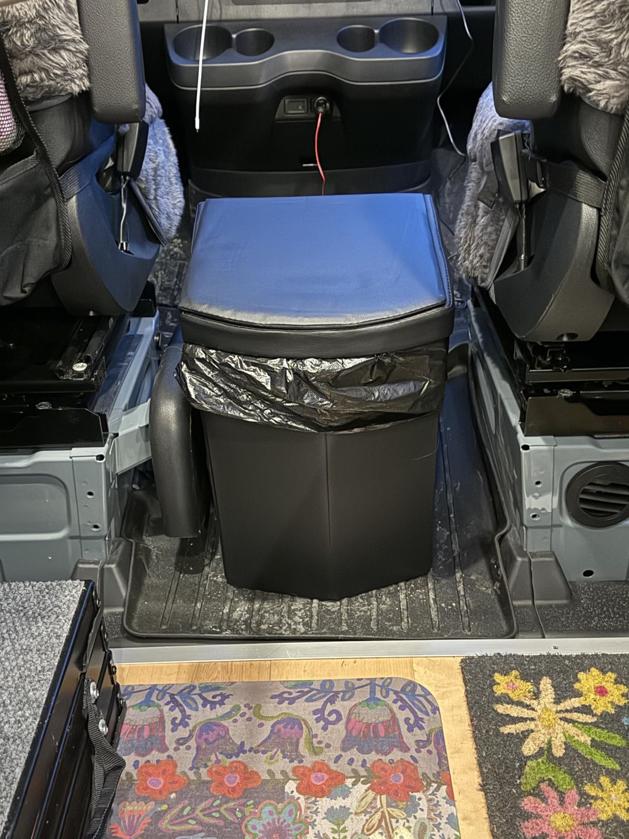 Upgrade XL Portable Toilet for Adults, Extra Large Portable Travel Floding Toilet, Camping Tall Toilets with Lid for Adults and Kids Compact Potty for Car,Hiking,Beach and Camping customer photo 1