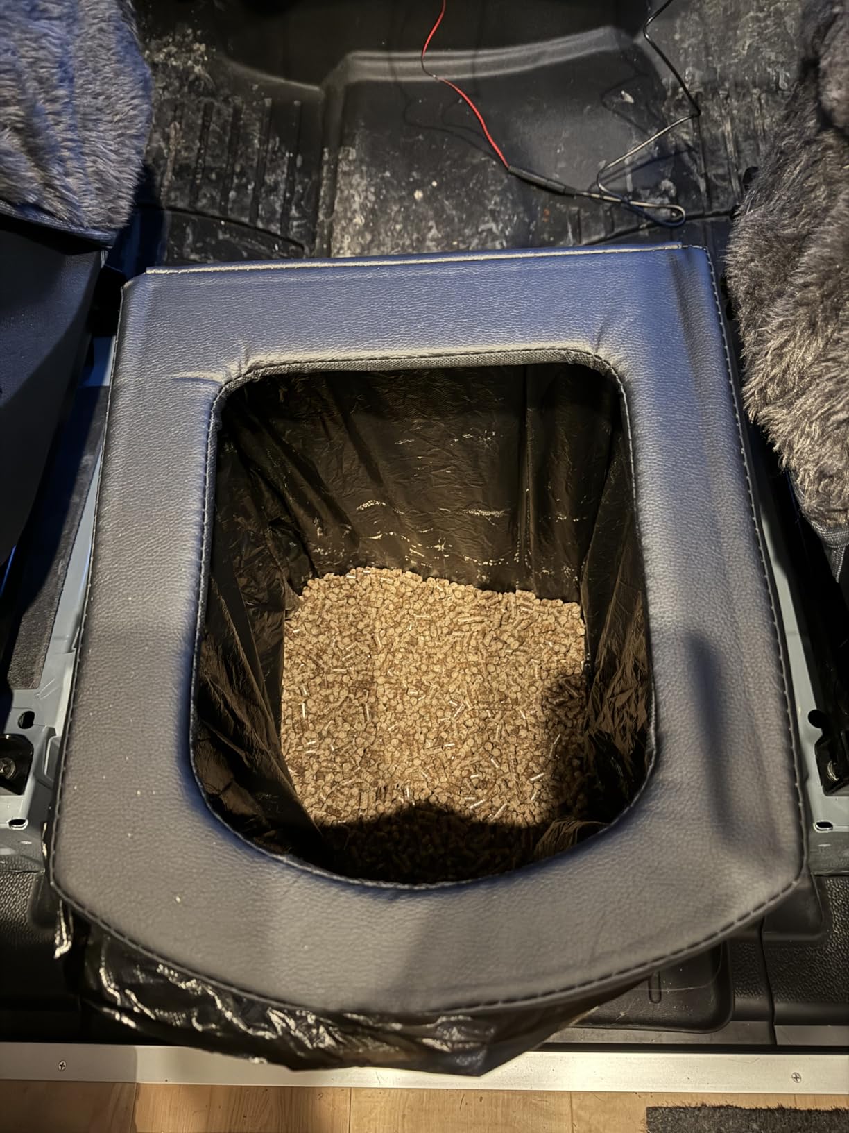 Upgrade XL Portable Toilet for Adults, Extra Large Portable Travel Floding Toilet, Camping Tall Toilets with Lid for Adults and Kids Compact Potty for Car,Hiking,Beach and Camping customer photo 2