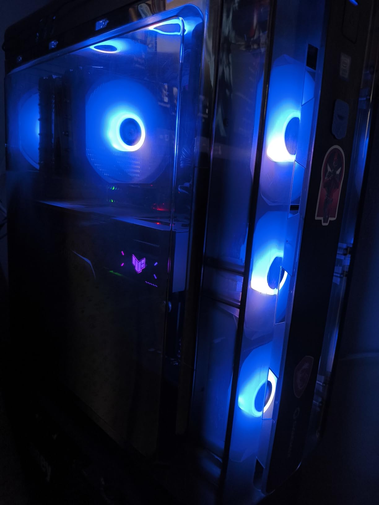 Thermalright TL-C12C-S X3 CPU Fan 120mm ARGB Case Cooler Fan, 4pin PWM Silent Computer with S-FDB Bearing Included, up to 1550RPM Cooling Fan（3 Quantities） customer photo 1