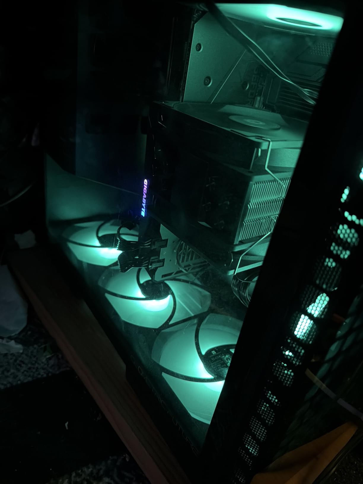 Thermalright TL-C12C-S X3 CPU Fan 120mm ARGB Case Cooler Fan, 4pin PWM Silent Computer with S-FDB Bearing Included, up to 1550RPM Cooling Fan（3 Quantities） customer photo 2