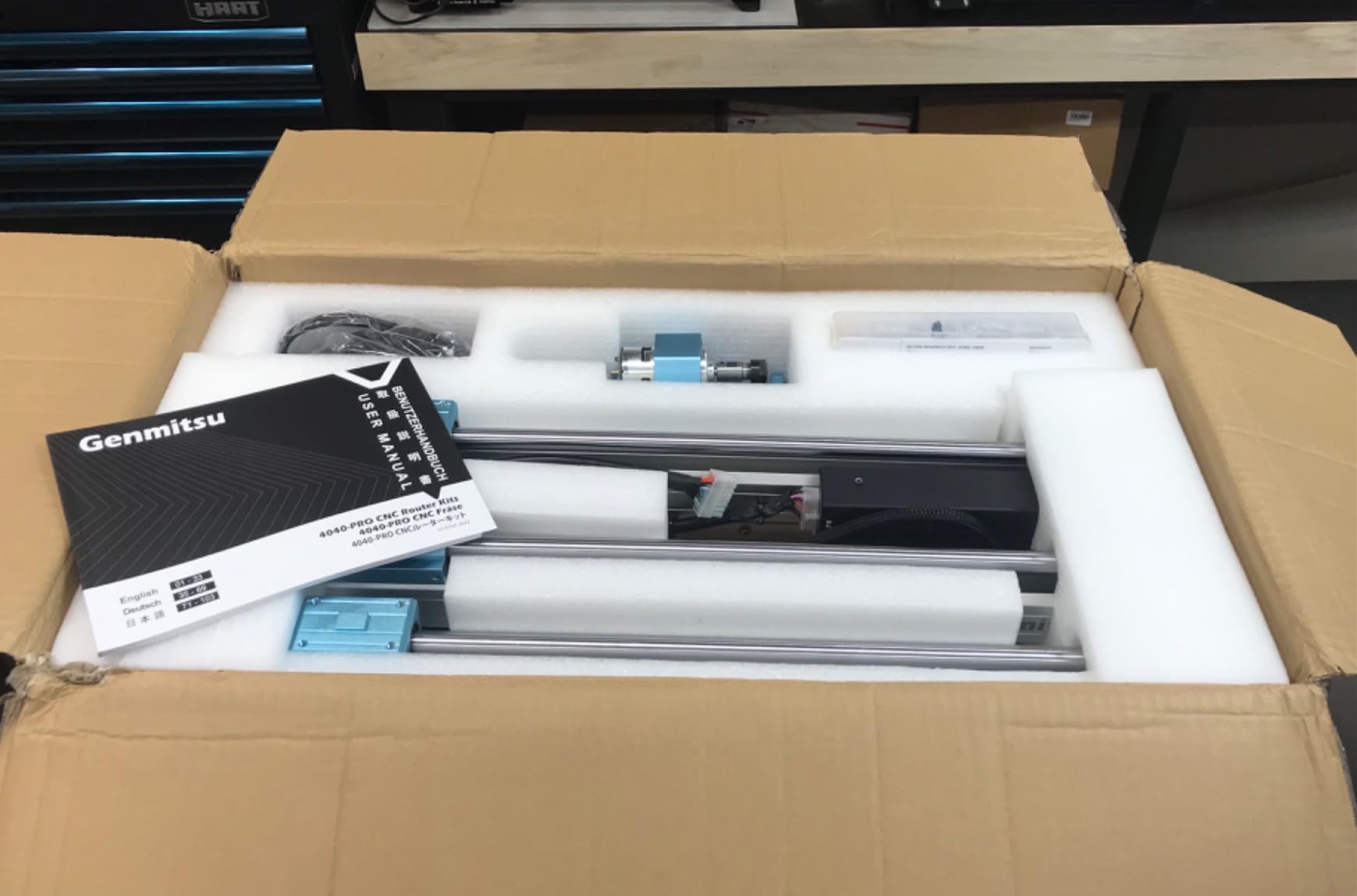 Genmitsu CNC Router Machine 4040-PRO for Metal Acrylic Cutting Milling, GRBL Control, Lead Screw Driven, 3 Axis Engraving, Working Area 15.7