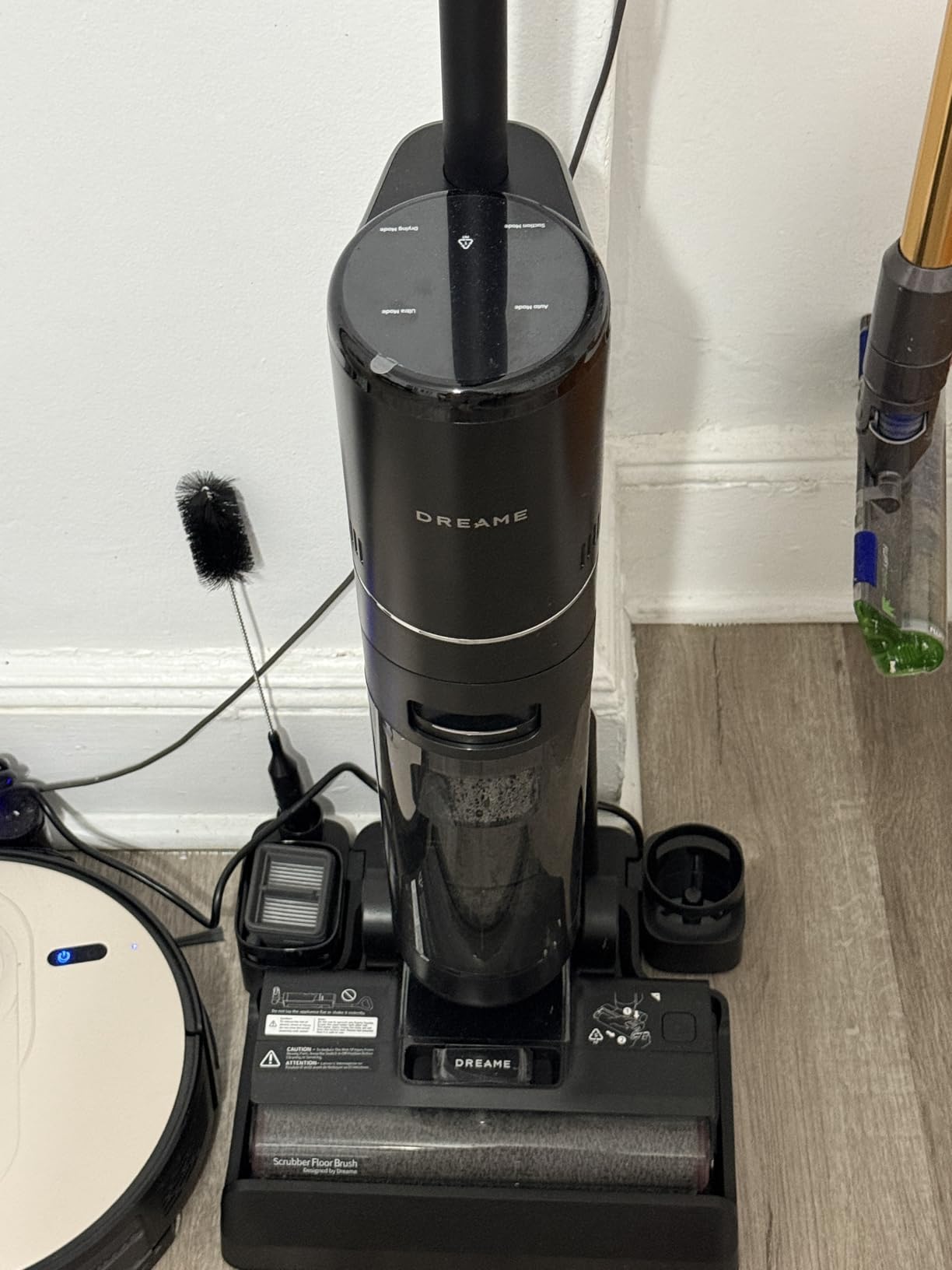 DREAME H12 PRO Vacuum Mop, Wet Dry Vacuum Cleaner for Hard Floor, Vacuum and Mop at The Same Time for Wet & Dry Messes, Auto Self-Cleaning, Edge to Edge Cleaning with Hot Air Drying customer photo 1