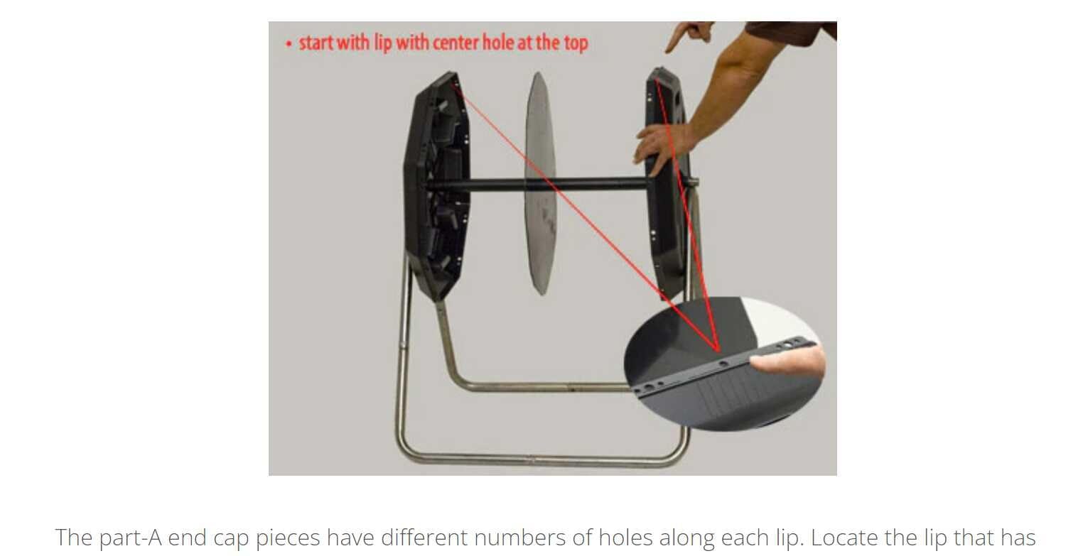 FCMP Outdoor IM2000 Tumbling Composter Canadian-Made, 100% Recycled Resin - Outdoor Rotating Compost Tumbler Bin for Garden, Kitchen, and Yard Waste, Black (22 Gallon) customer photo 2