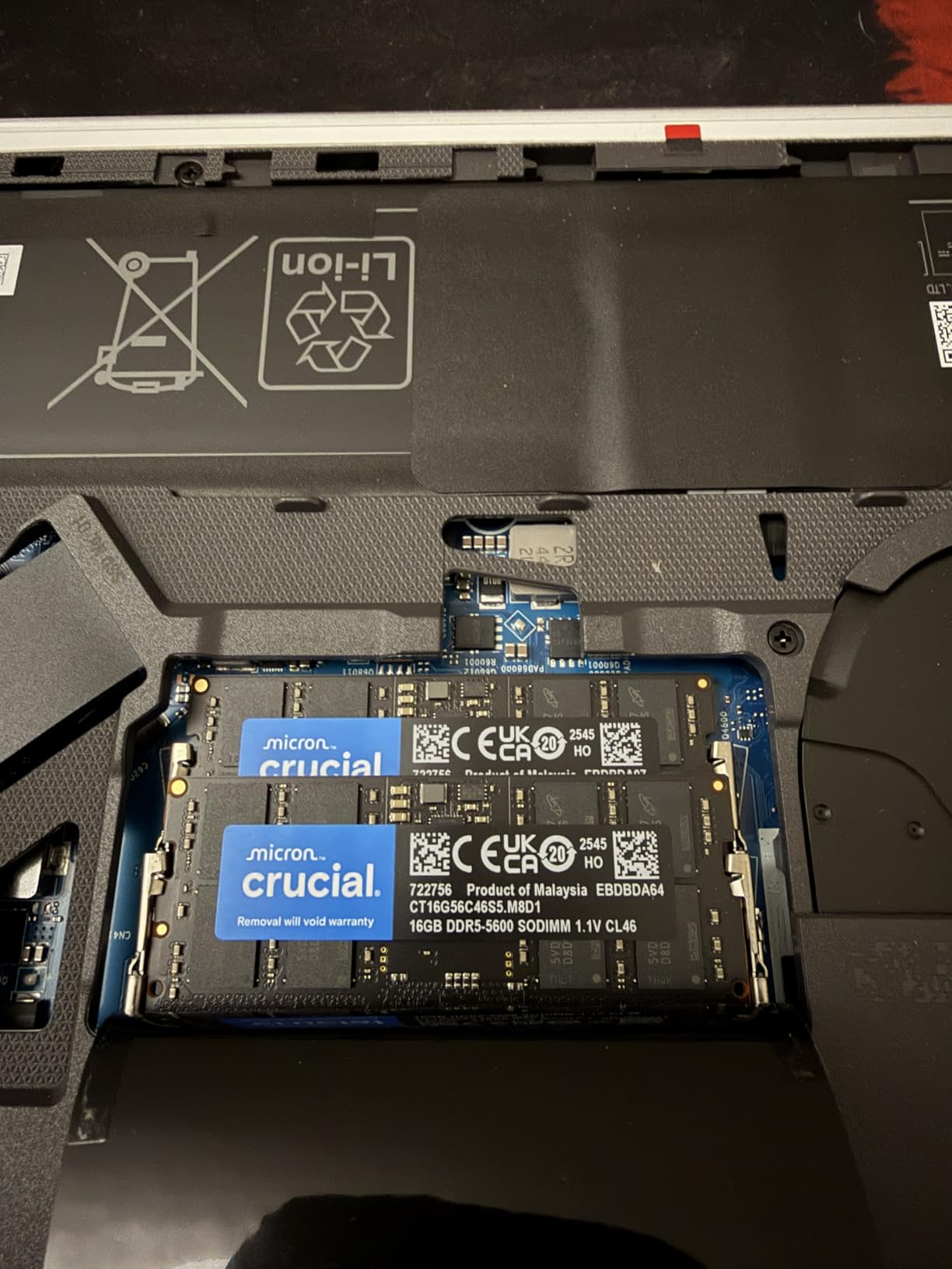 Crucial 64GB DDR5 RAM, 5600MHz Laptop Memory Kit, SODIMM 262-Pin, Compatible with 13th Gen Intel Core and AMD Ryzen 6000 customer photo 1