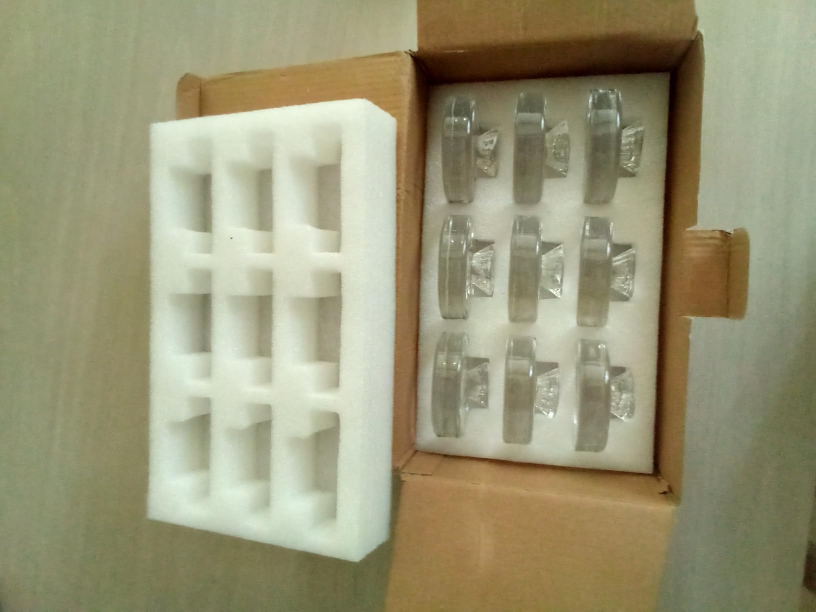 Okllen 9 Pack Glass Fermentation Glass Weights for Large Wide Mouth Mason Jars Easy Grip Handle, Dishwasher Safe customer photo 2