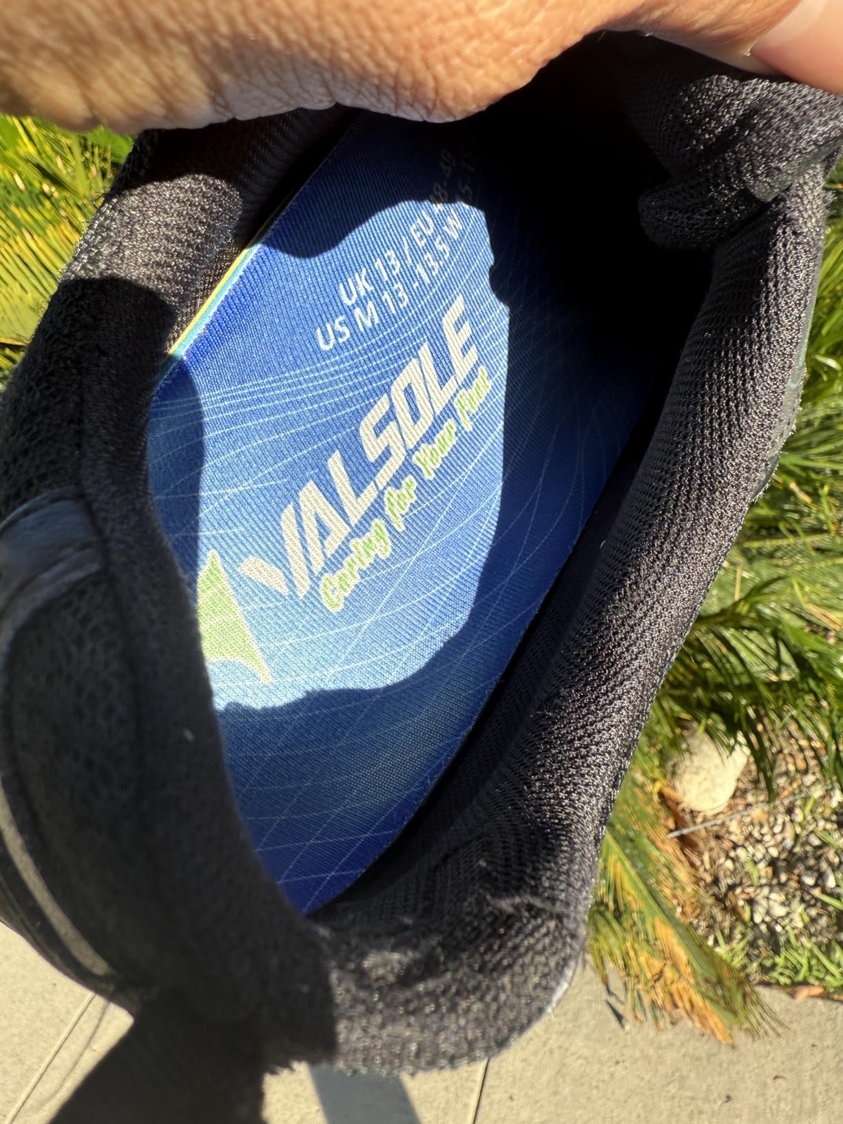 VALSOLE Heavy Duty Support Pain Relief Orthotics - 220+ lbs Plantar Fasciitis High Arch Support Insoles for Men Women, Flat Feet Orthotic Insert, Work Boot Shoe Insole, Absorb Shock with Every Step customer photo 1