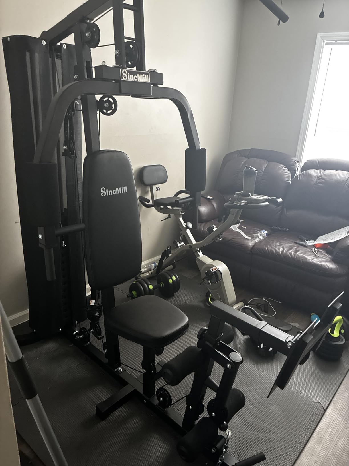 SincMill Home Gym Multifunctional Full Body Workout Equipment for Home Exercise Fitness customer photo 1