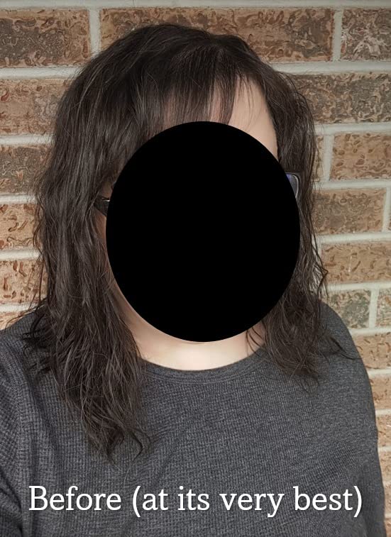 Bellissima Diffon Ceramic Diffuser Hair Dryer for Curly Hair - 2-in-1 Blow Dryer with Diffuser - Reduces Frizz, Defines Curls, Volumizes - Lightweight, Compact, Easy Hold Handle customer photo 1