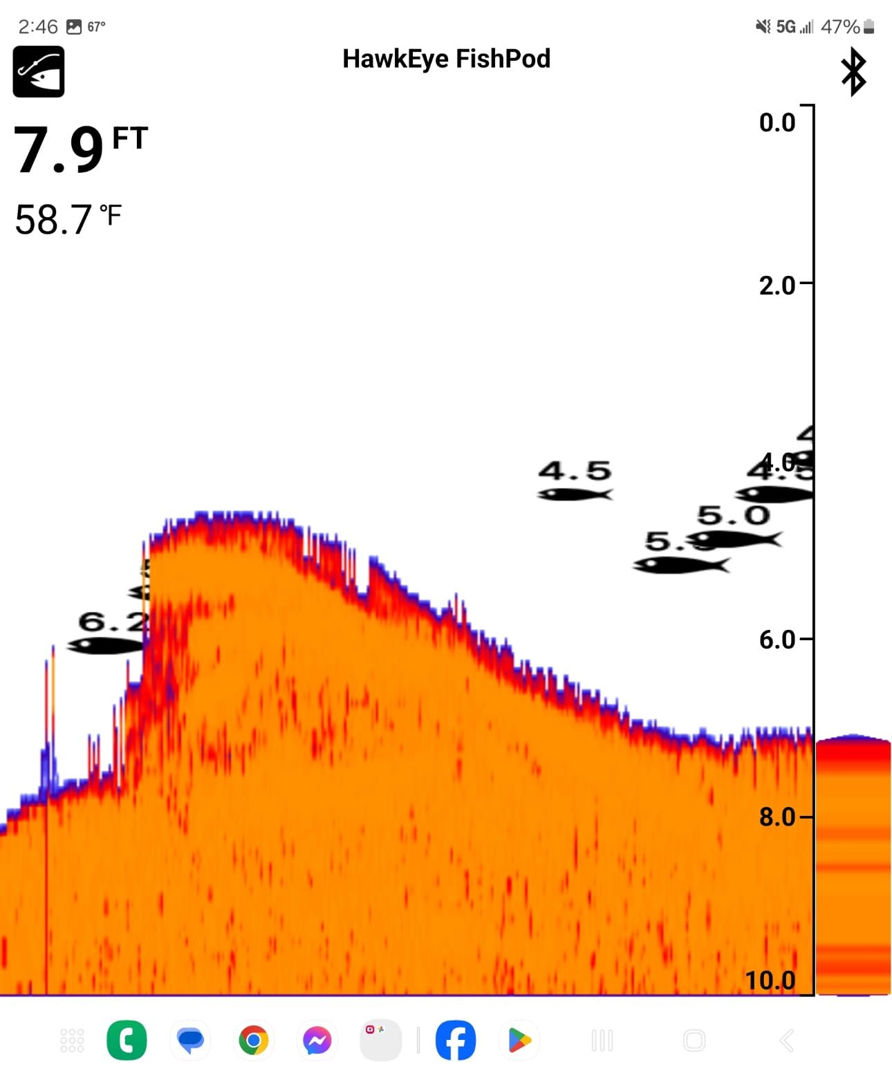 Hawkeye FishPod 5X Bluetooth Fish Finder customer photo 2