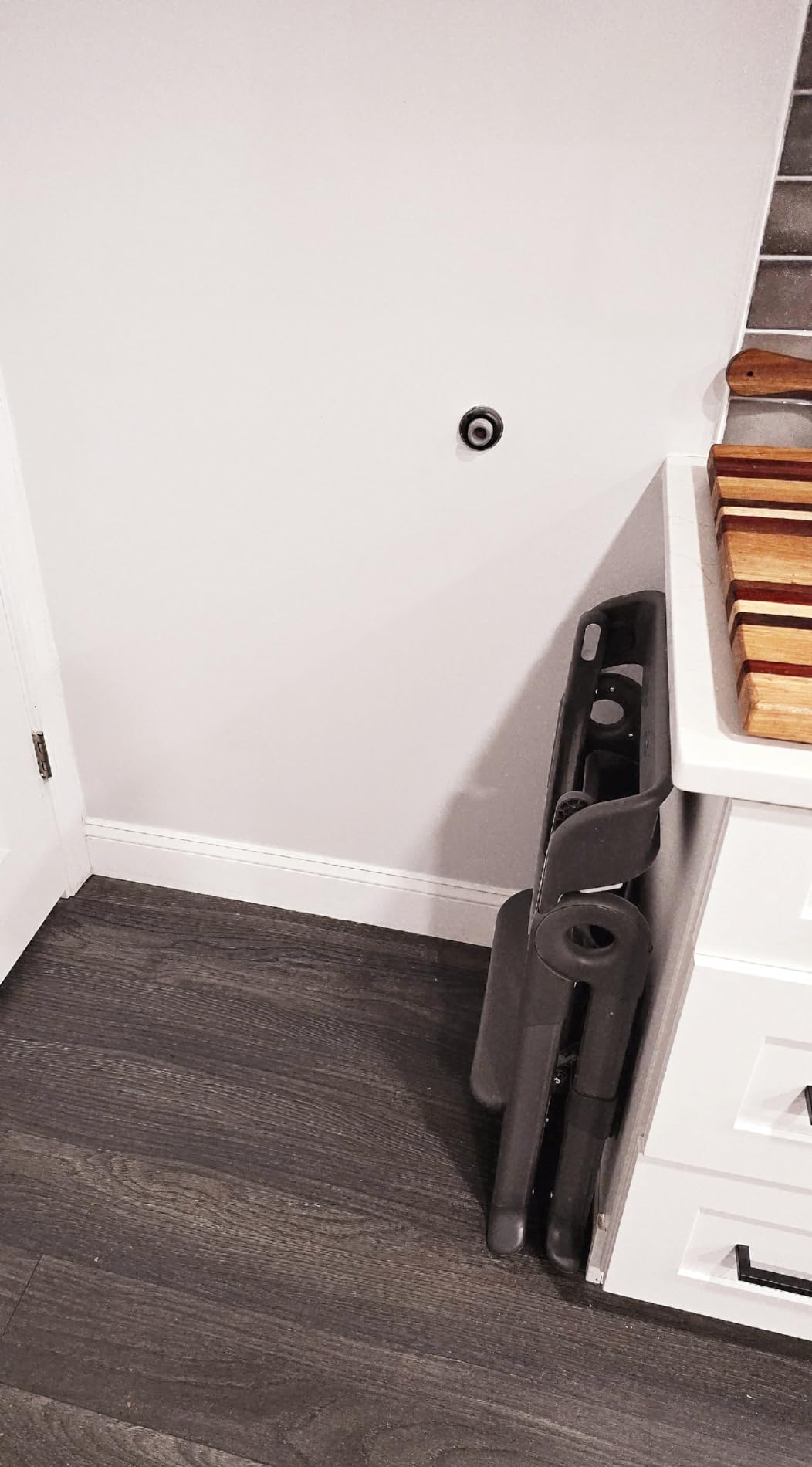 Boon Pivot Toddler Tower - Folding Toddler Step Stool for Bathroom Sink or Kitchen Countertop - Step Stool for Toddlers with CPC Certification - Gray - Ages 18 Months to 4 Years customer photo 2