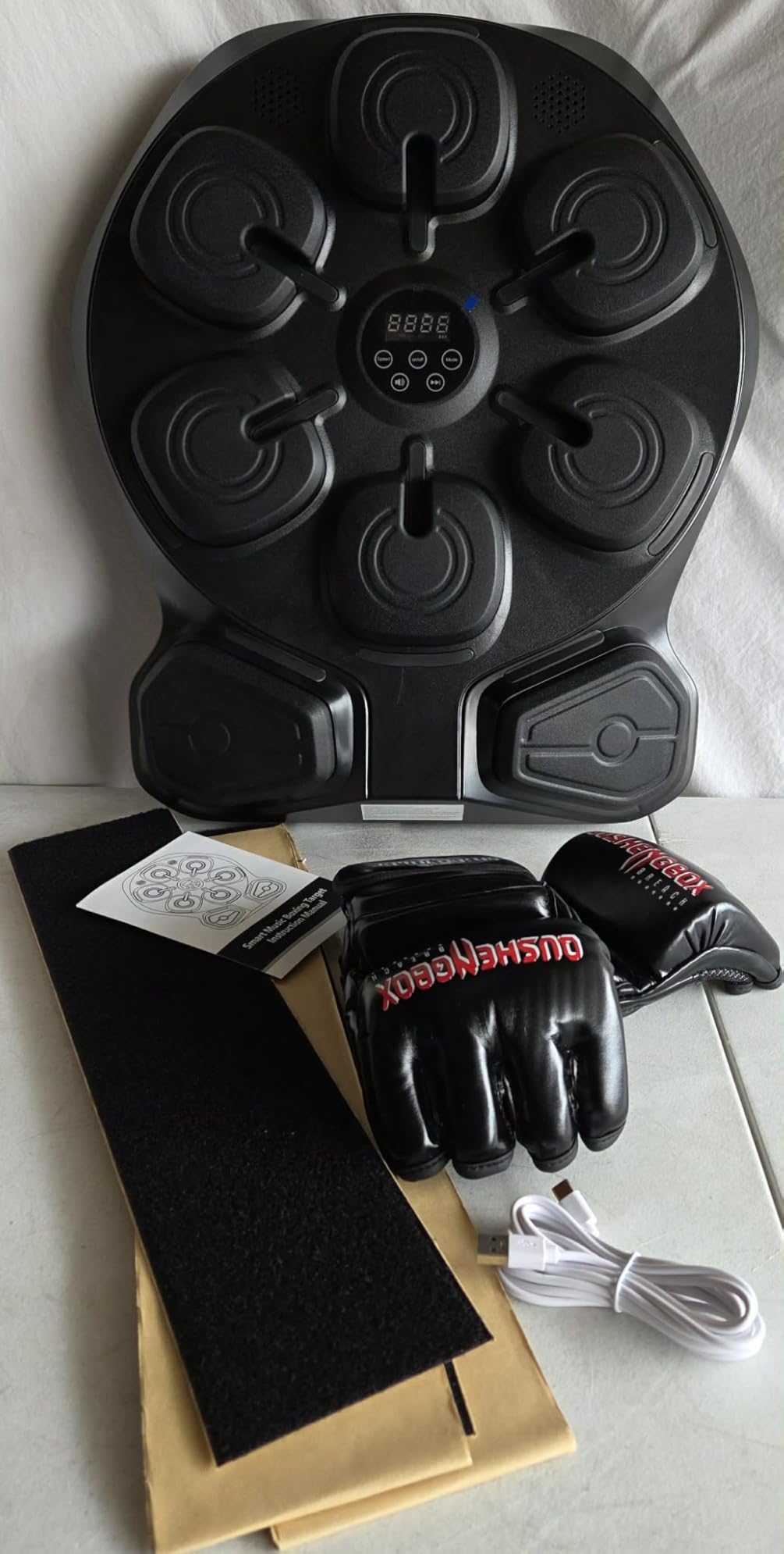 Corner Boxing Smart Punch Trackers - Measure Accurate Punch Count, Speed and Power Performance in Real Time - Stay Motivated at Home and in The Gym - Bluetooth Compatible with iOS and Android customer photo 1