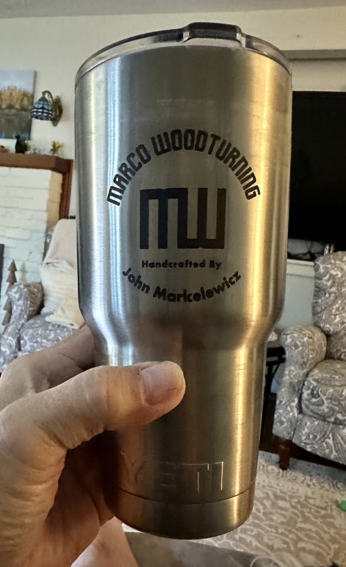 ORTUR YRC1.0, Y-axis Rotary Chuck for Most Laser Engravers, Jaw Chuck Rotary, Y-axis Rotary Roller Engraving Module for Engraving Cylindrical Objects, Wine Glass, Tumbler, Ring customer photo 2