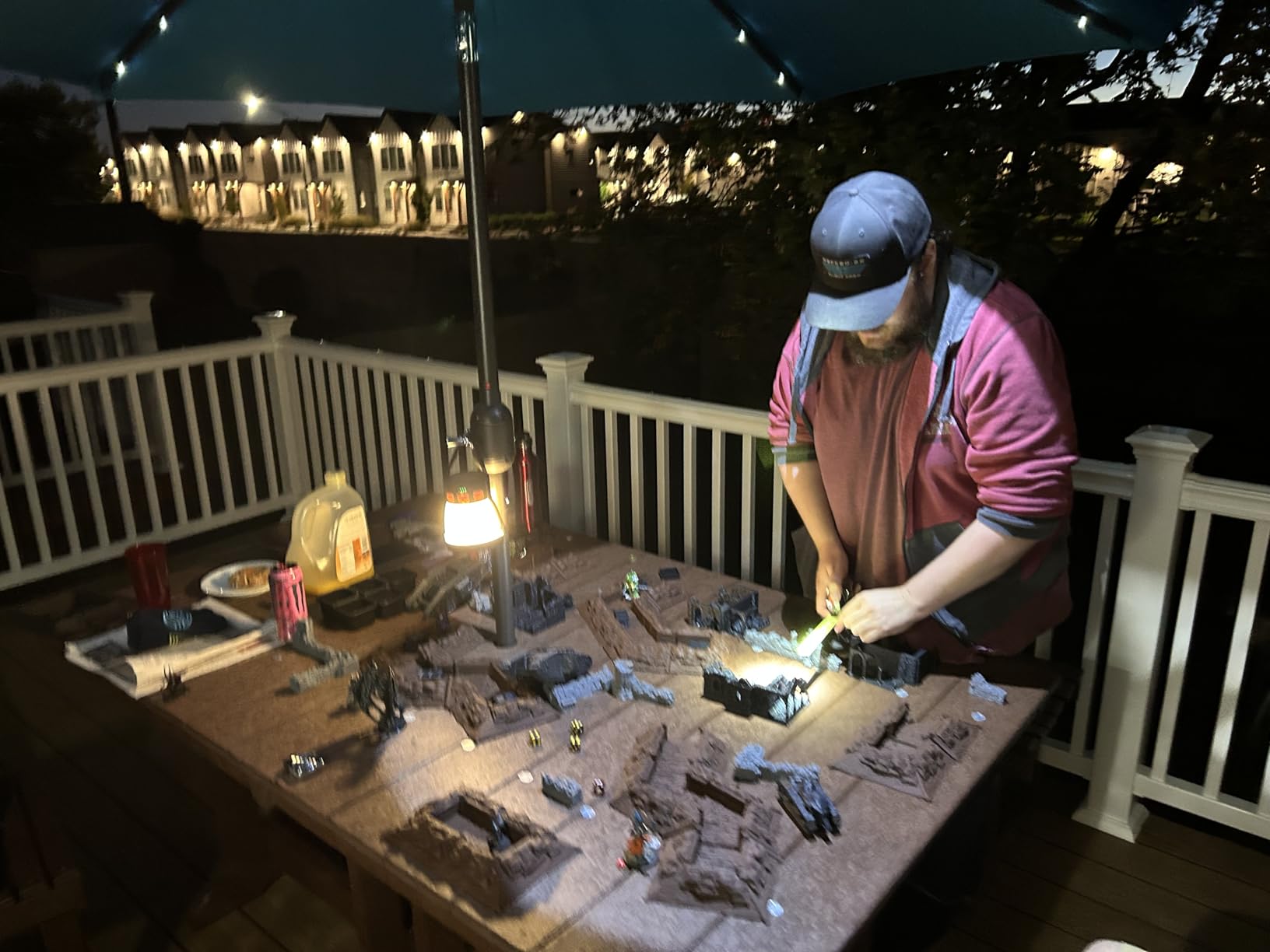 LED Camping Lantern, 1500 Lumens Camping Lantern Rechargeable with Solar Panel Charging, Waterproof, 8 Light Modes, 7500mAh Power Bank, Camping Flashlight for Hurricane Emergency, Hiking, Outdoor customer photo 1