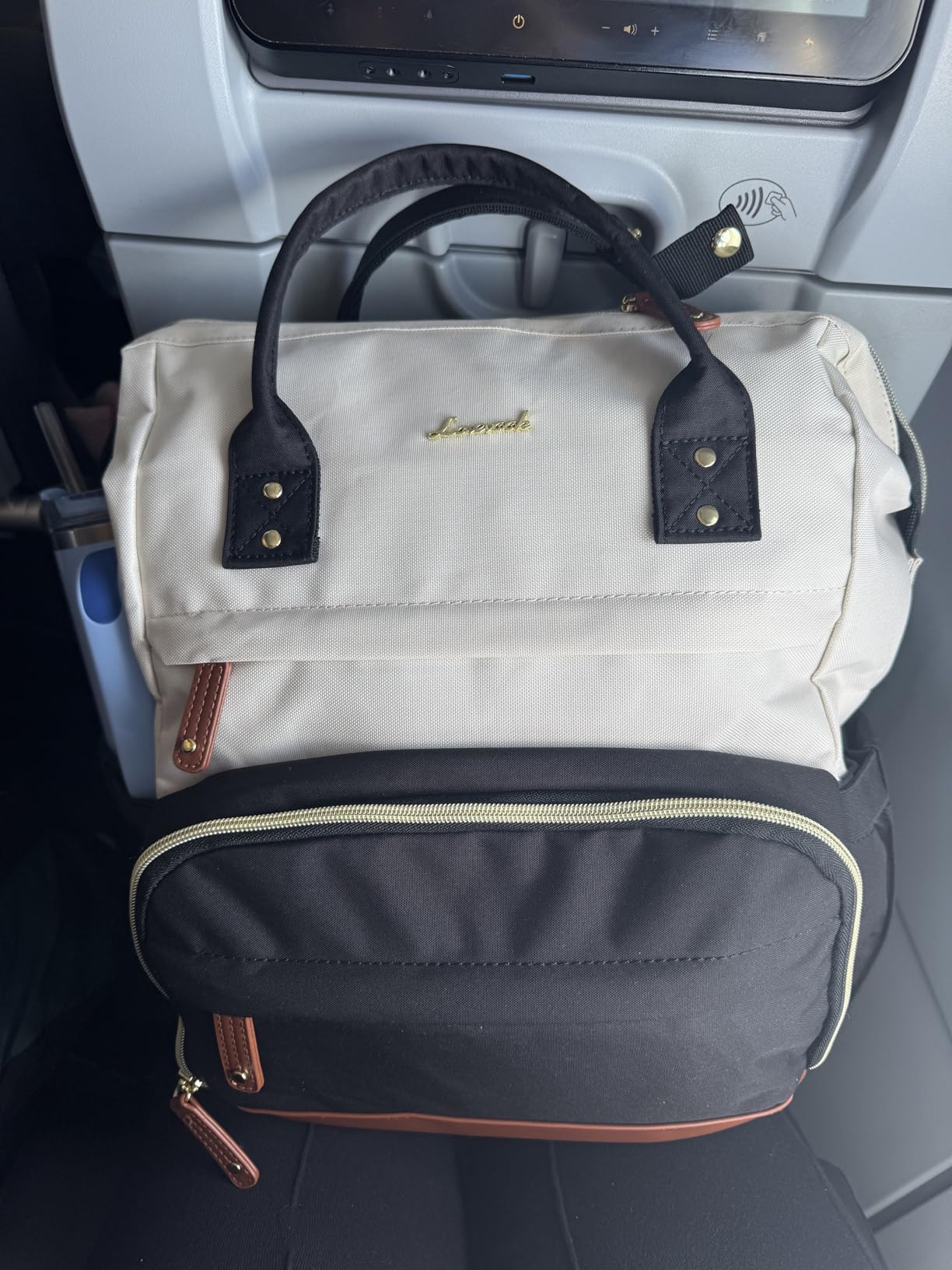 LOVEVOOK Laptop Backpack for Women, 15.6 Inch Work Business Backpacks Purse With Large Capacity, Waterproof Nurse Bag College Bookbag for School, Waterproof Casual Daypack for Travel customer photo 2