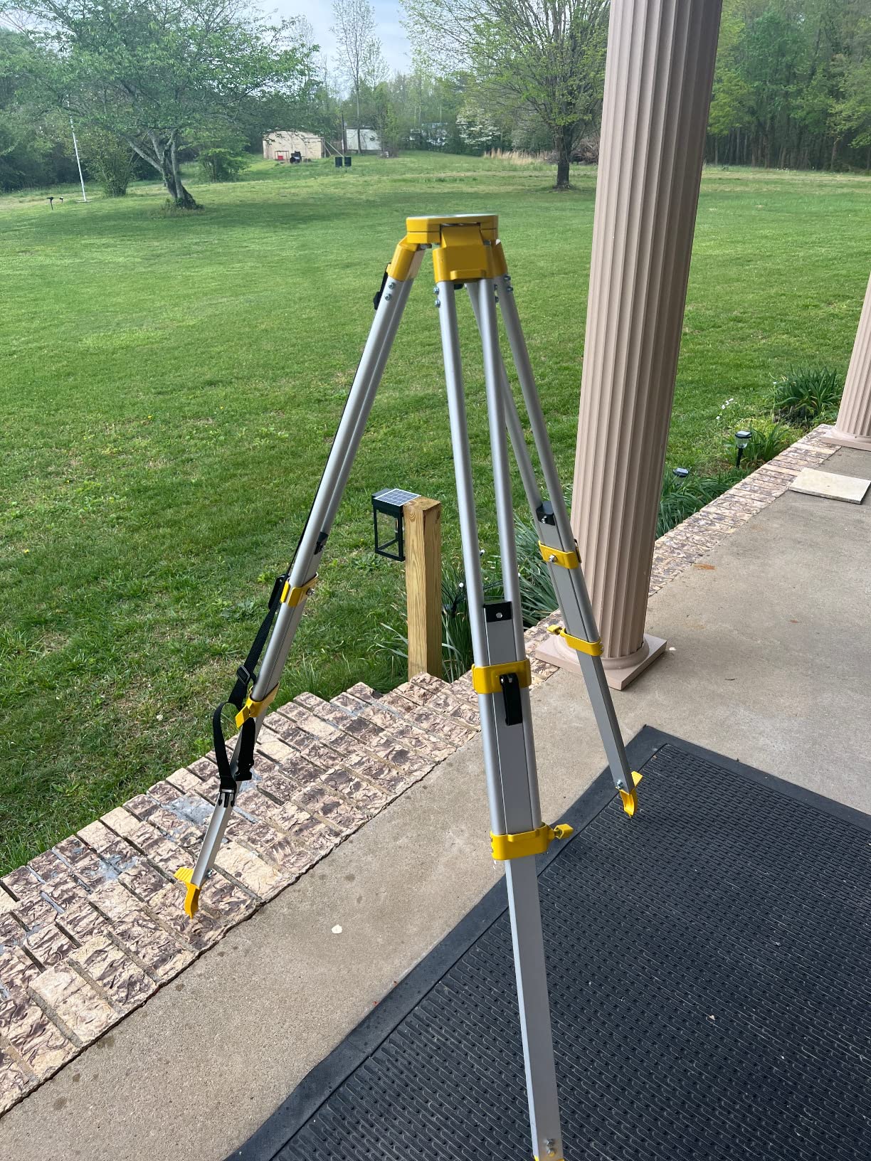 Firecore Aluminum Survey Tripod, Heavy Duty Contractor Tripod with 5/8