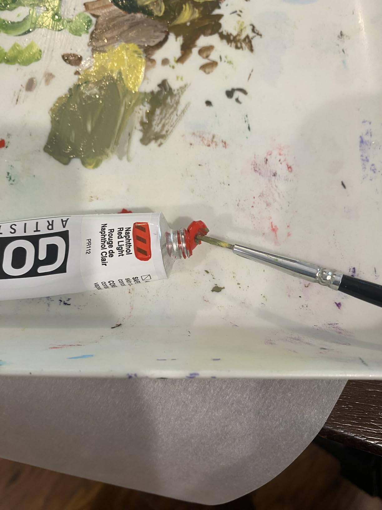 GOLDEN Heavy Body Acrylics, Intro Set, 6 Color, Professional Acrylic Paint customer photo 2