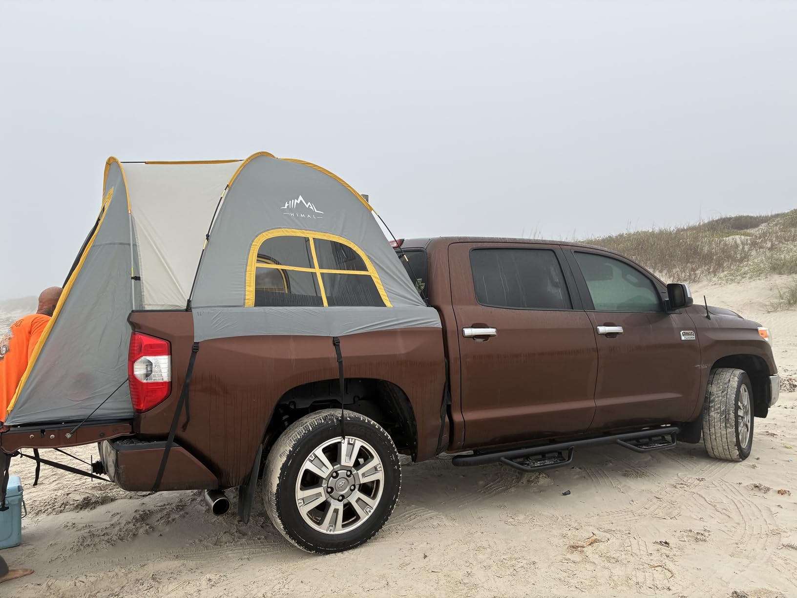 Pickup Truck Tent, Waterproof PU2000mm Double Layer for FT Truck Bed, Portable Bed Tent for Camping customer photo 1