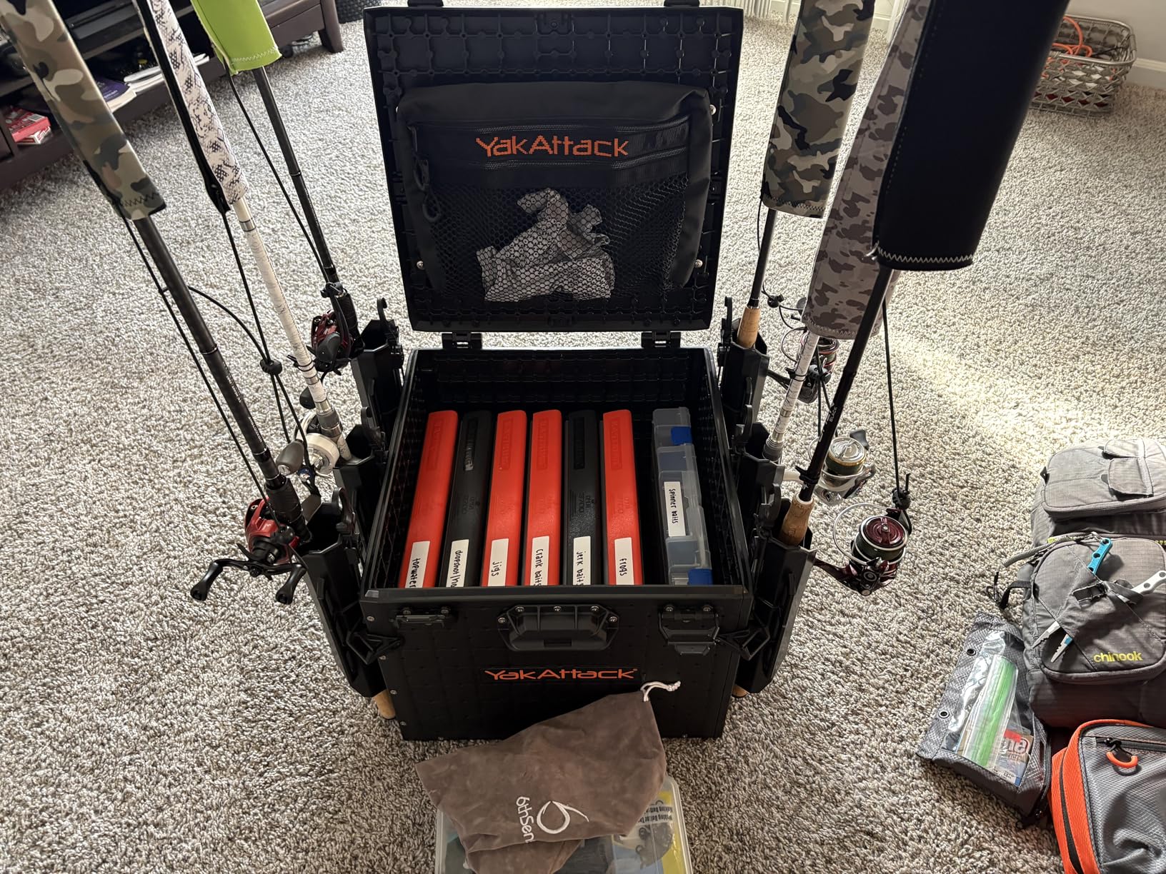 KastKing HyperSeal Waterproof Tackle Box, 3600 and 3700 Tackle Trays, Fishing Tackle Box Organizer with Removable Dividers, Lure Box and Terminal Tackle Storage customer photo 1