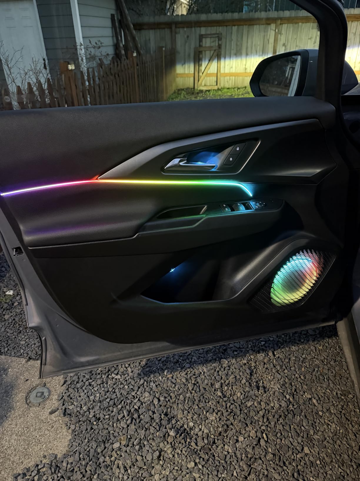 Dreamcolor Acrylic Interior Car LED Strip Light with Wireless APP, RGB 18 in 1 with 175 inches 593 LEDs Fiber Optic Ambient Lighting Kits, 16 Million Colors Sound Active Function Car Neon Lights customer photo 1