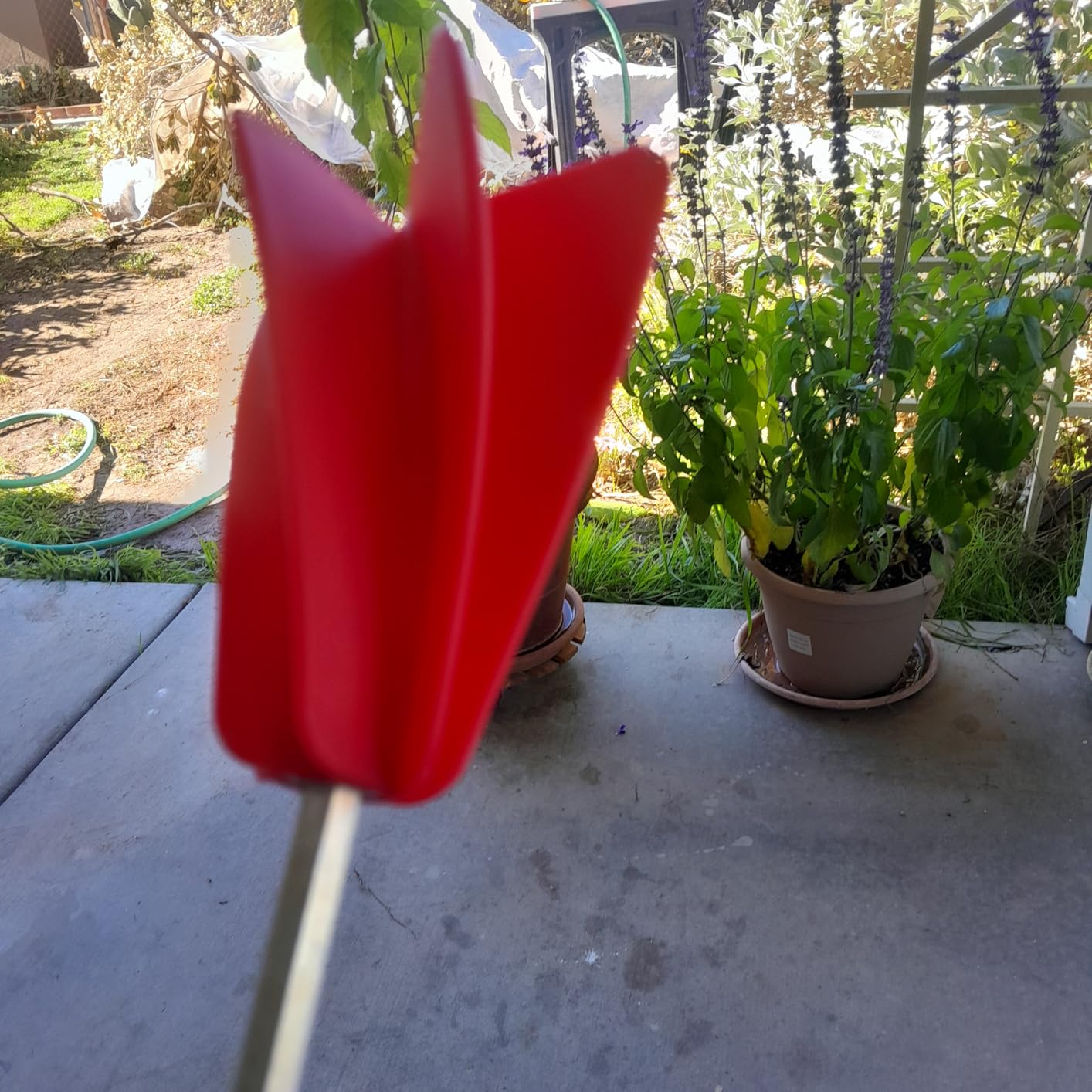 Edward Tools 5 Gallon Paint Mixer Drill Attachment - Quick Mix No Splash - Heavy Duty Plastic Mixer Head with Metal Hex Shaft for Standard 3/8