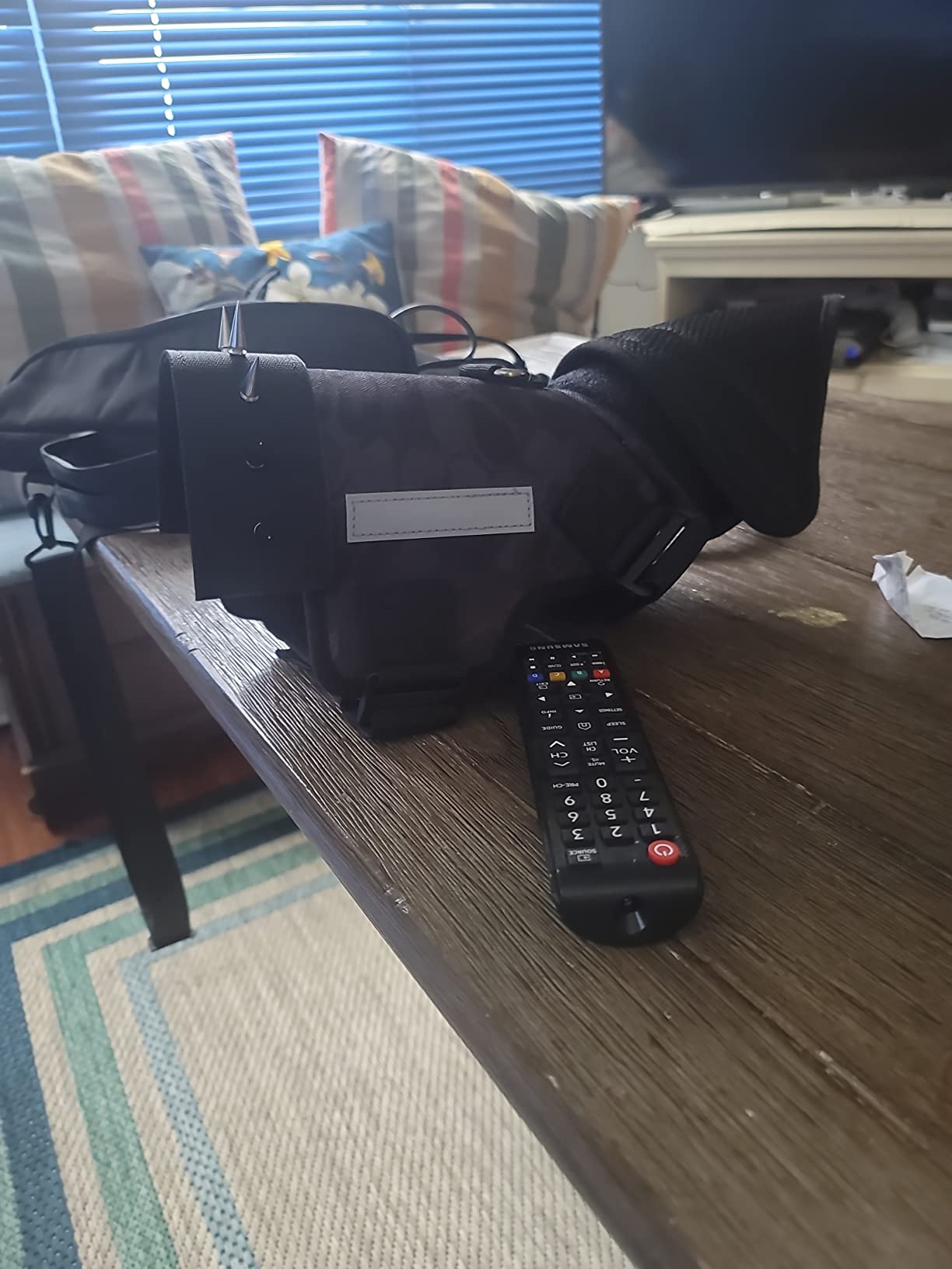 Dog Protection Vest Harness Built-in Bendable Lightweight Steel Plate Against Attacks by Coyote, Hawk, Raptor, and Birds of Prey customer photo 1