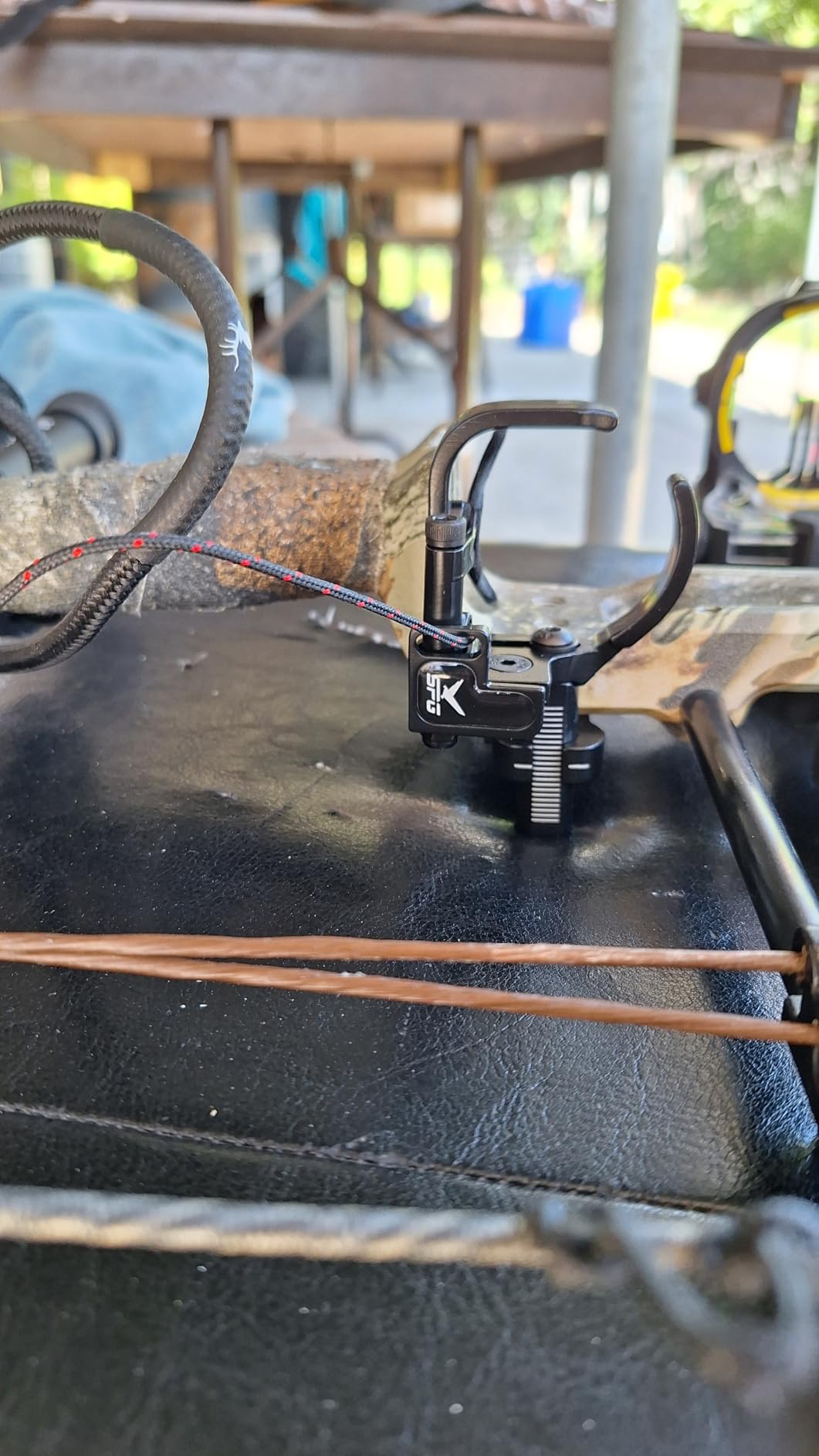 SOPOGER Drop Away Arrow Rest - Upgrade Archery Rest for Compound Bow Metal Adjustment Black Recurve Fall Away Arrow Rest Right Hand Hunting Target Shooting (Upgrade Rest) customer photo 2